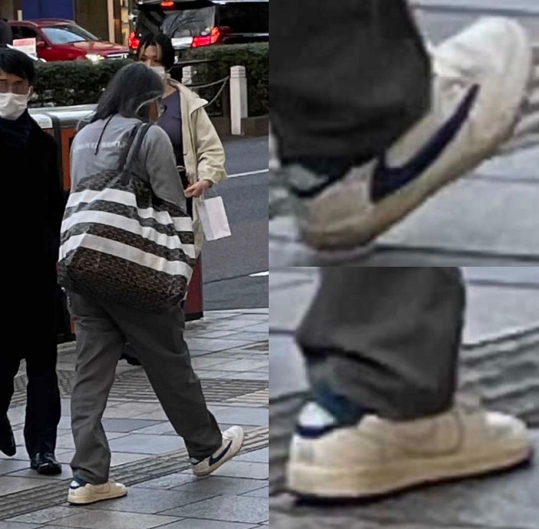 Hiroshi Fujiwara Wears Unreleased Fragment x Travis Scott x Air Jordan 1 Low
