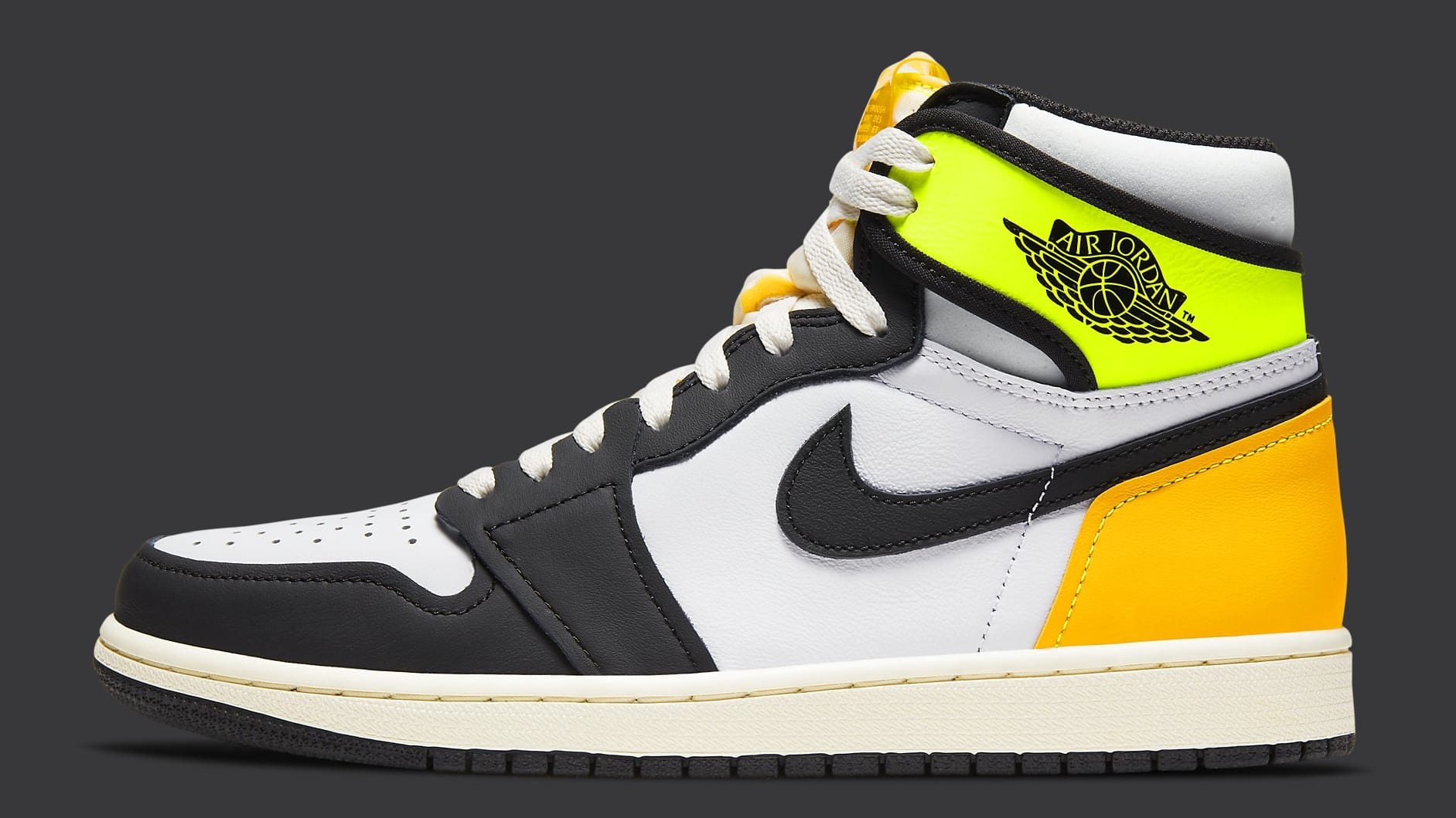 Gold Release Date Air Jordan 1 Volt 555088-118 Profile