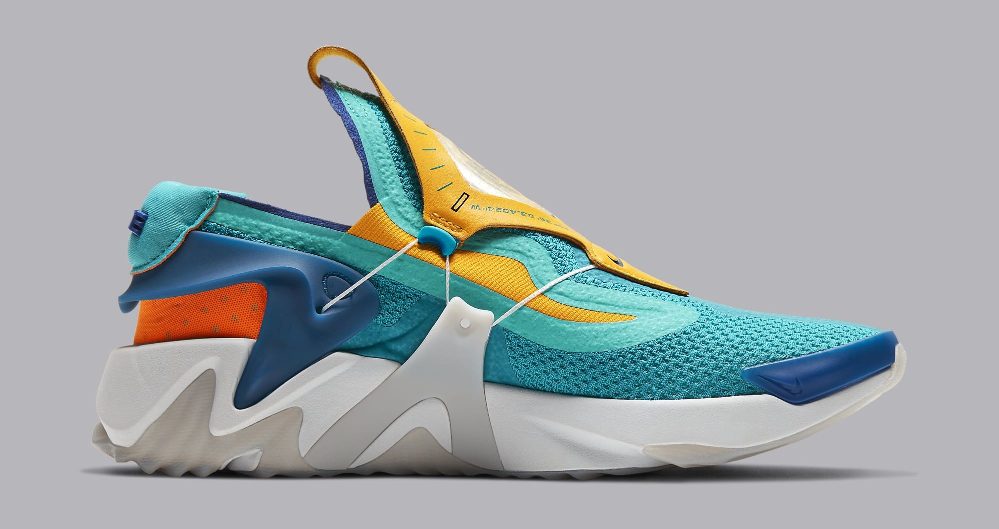 nike adapt huarache hyper jade total orange