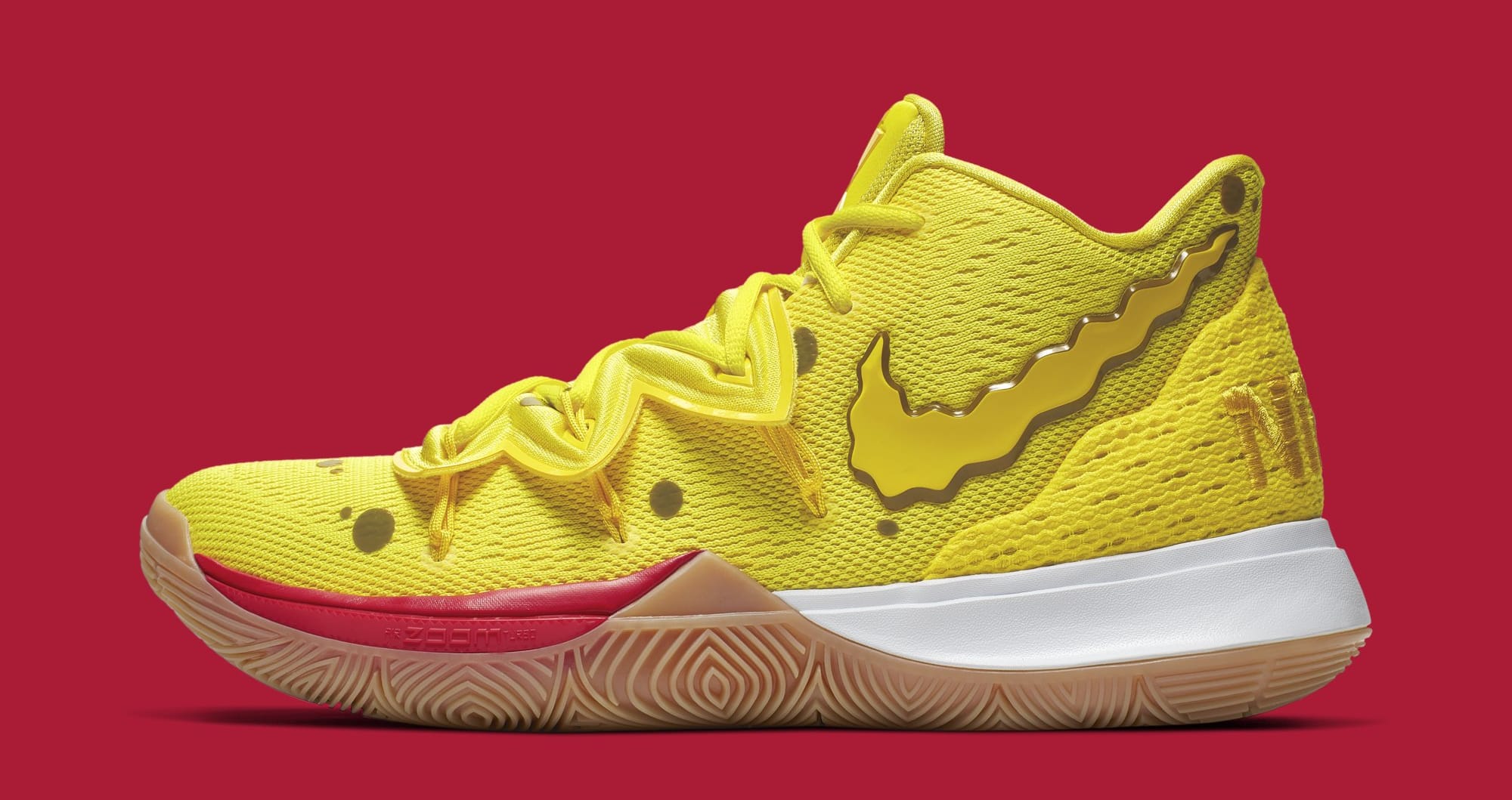 Nike Kyrie 5 Spongebob Squarepants in Yellow for Men Lyst