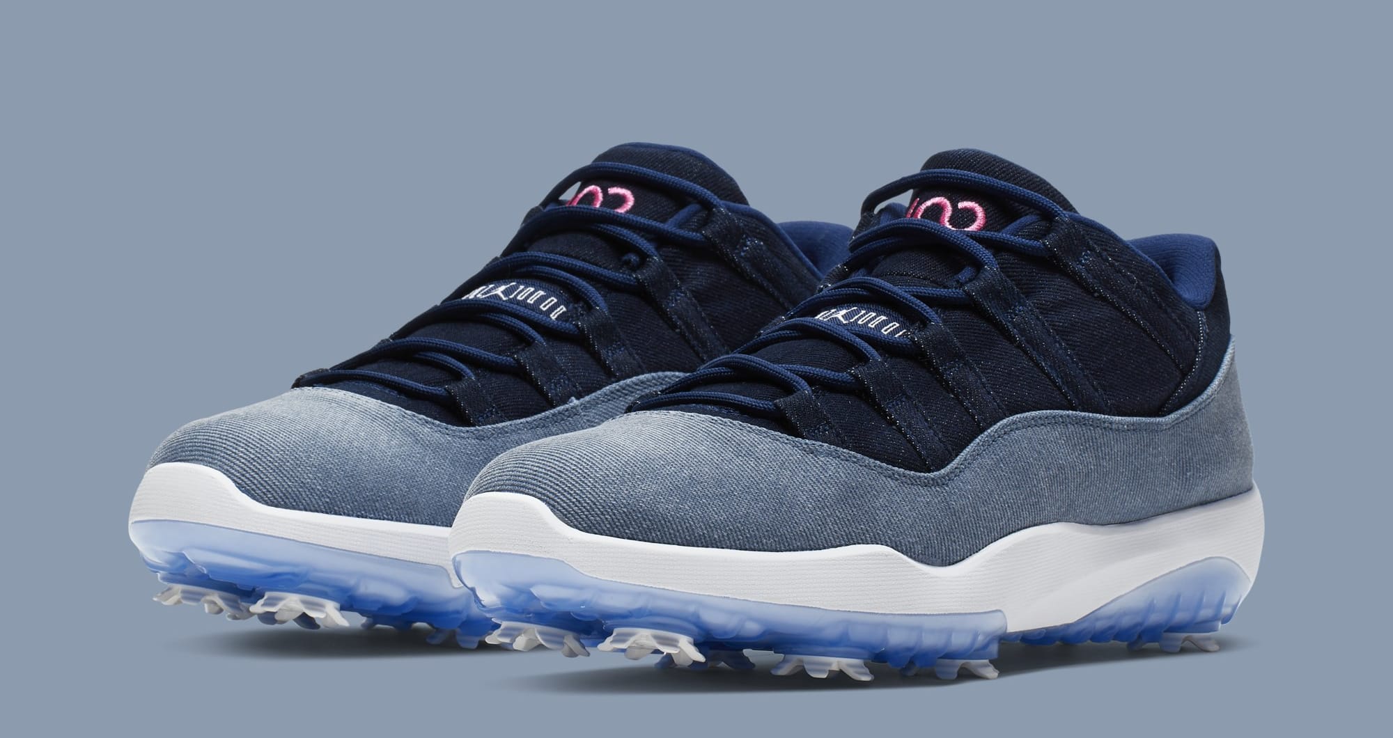 jordan 11 denim golf shoes