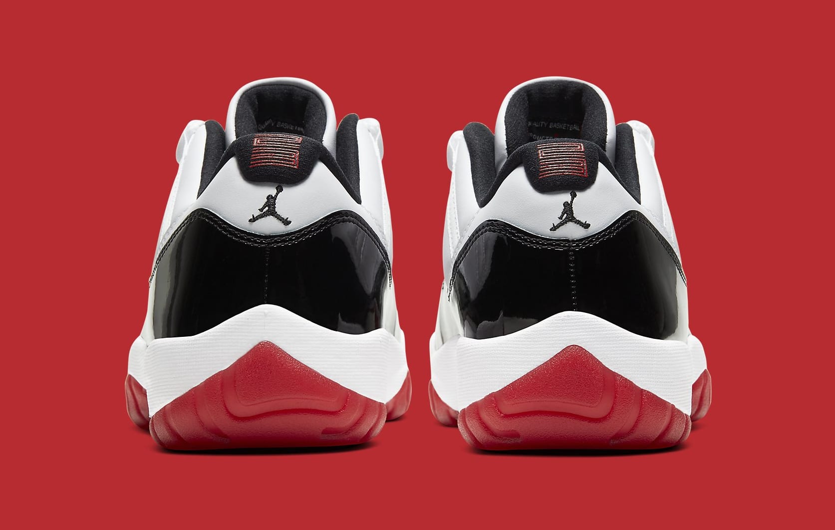 Black white red 11s best sale