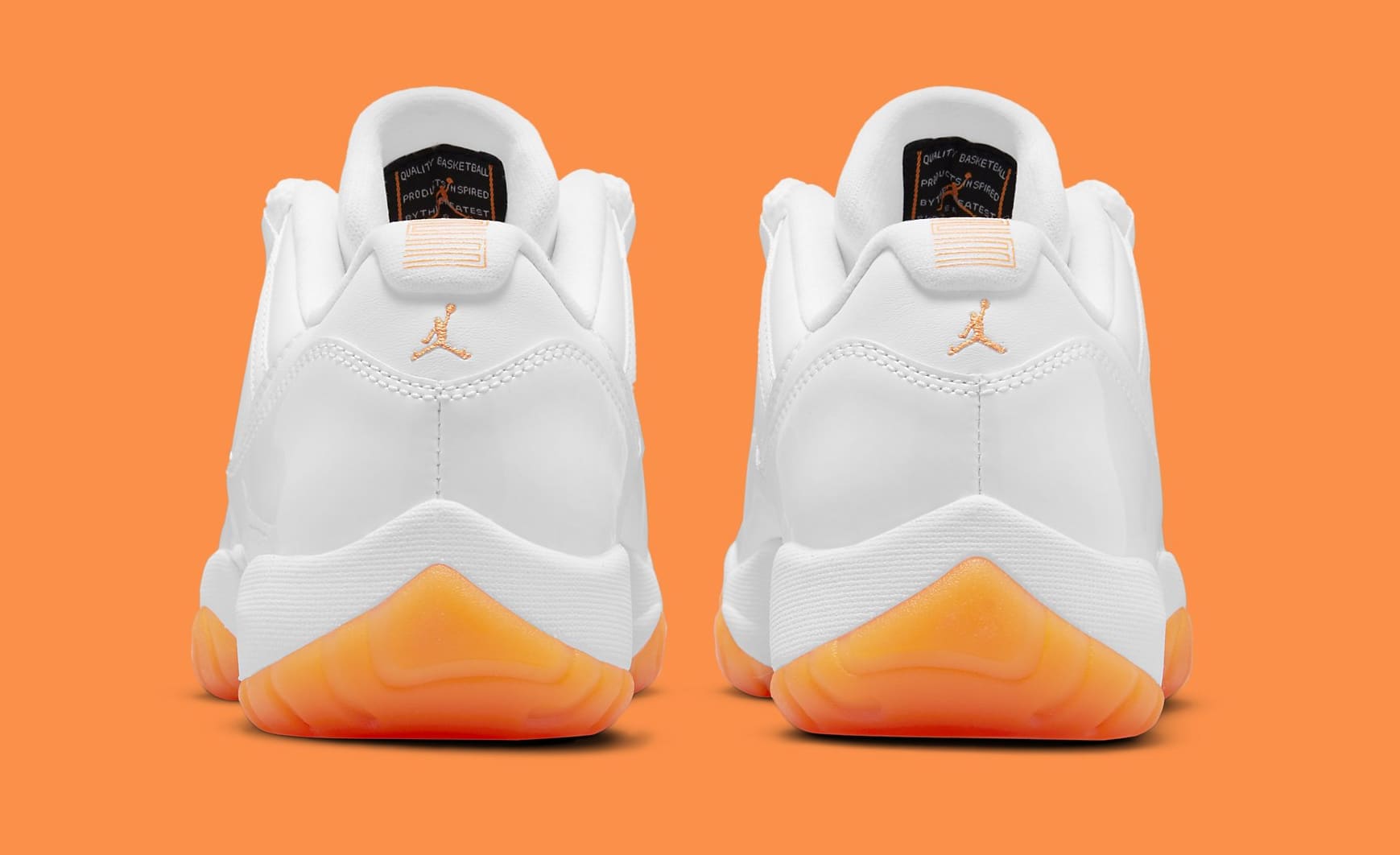 white and orange jordans 11 release date
