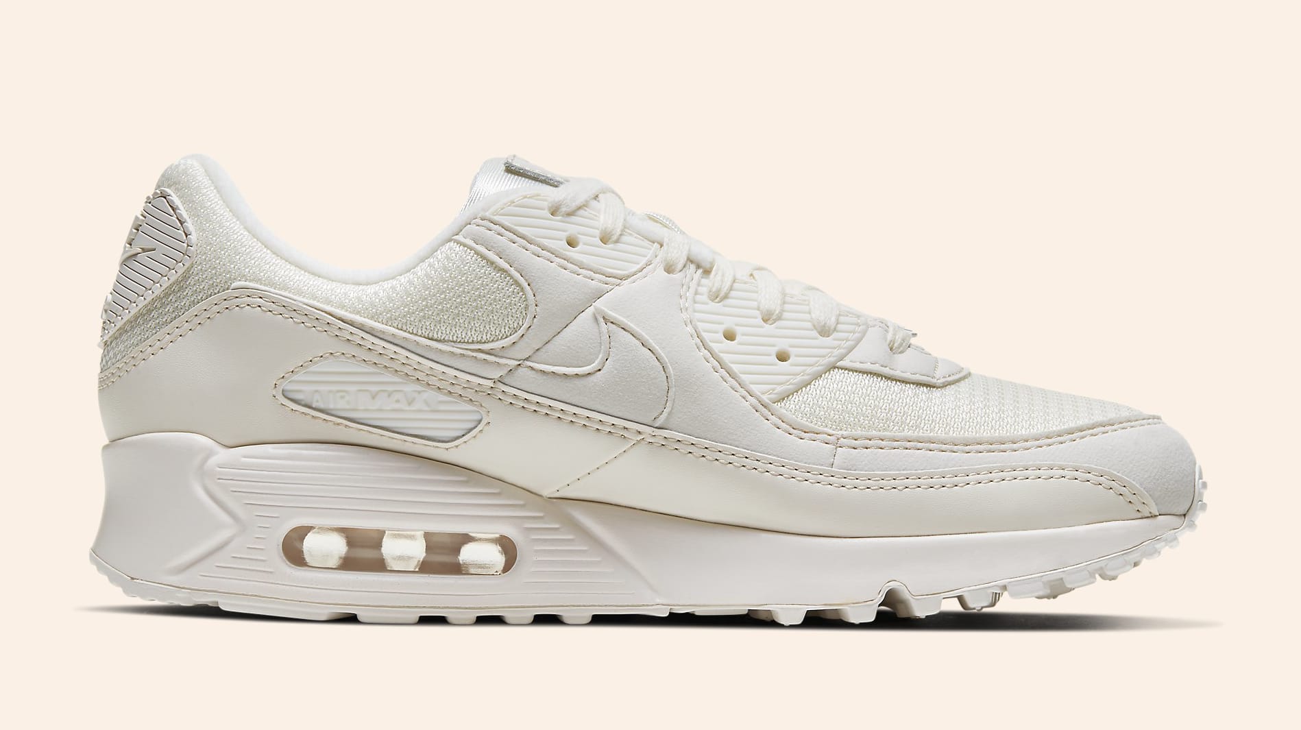 Nike Air Max 90 Cs Sail 30th Anniversary Release Date Ct07 100 Sole Collector
