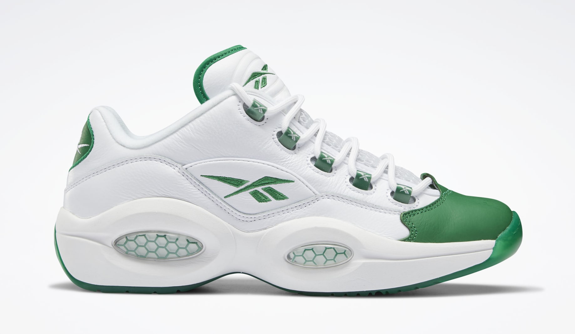 Reebok Question Low 'Green Toe' Release Date GZ0367 | Sole Collector