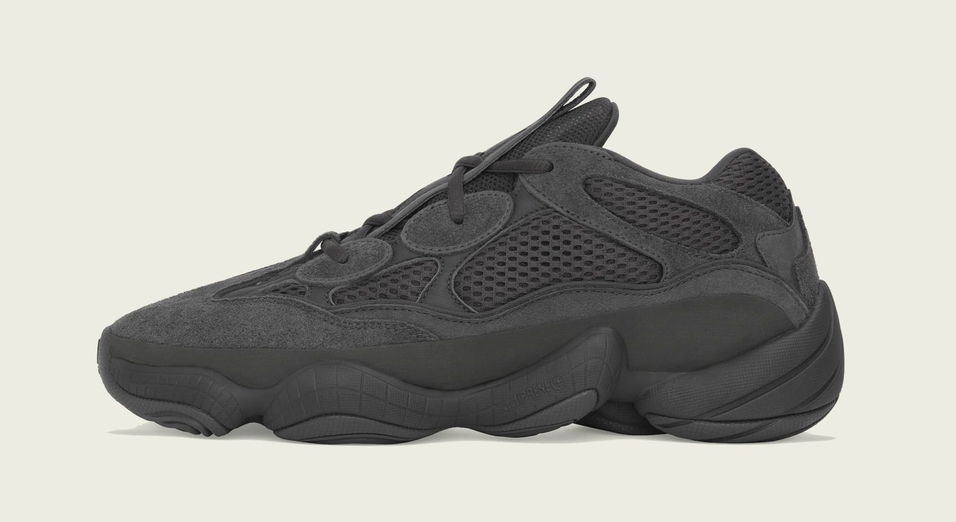 Adidas Yeezy 500 'Utility Black' F36640 Lateral