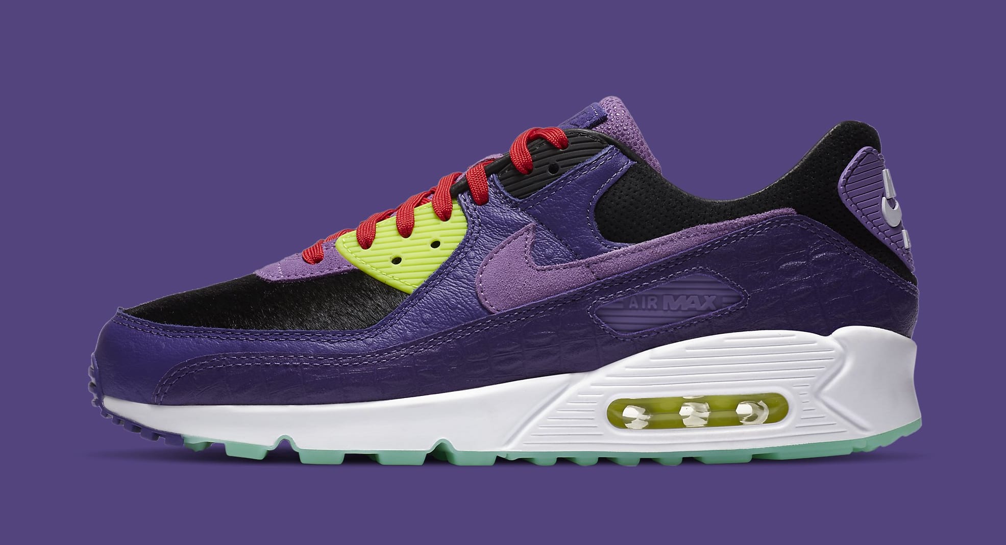 Nike Air Max 90 'Violet Blend' Release Date CZ5588-001 | Sole ...