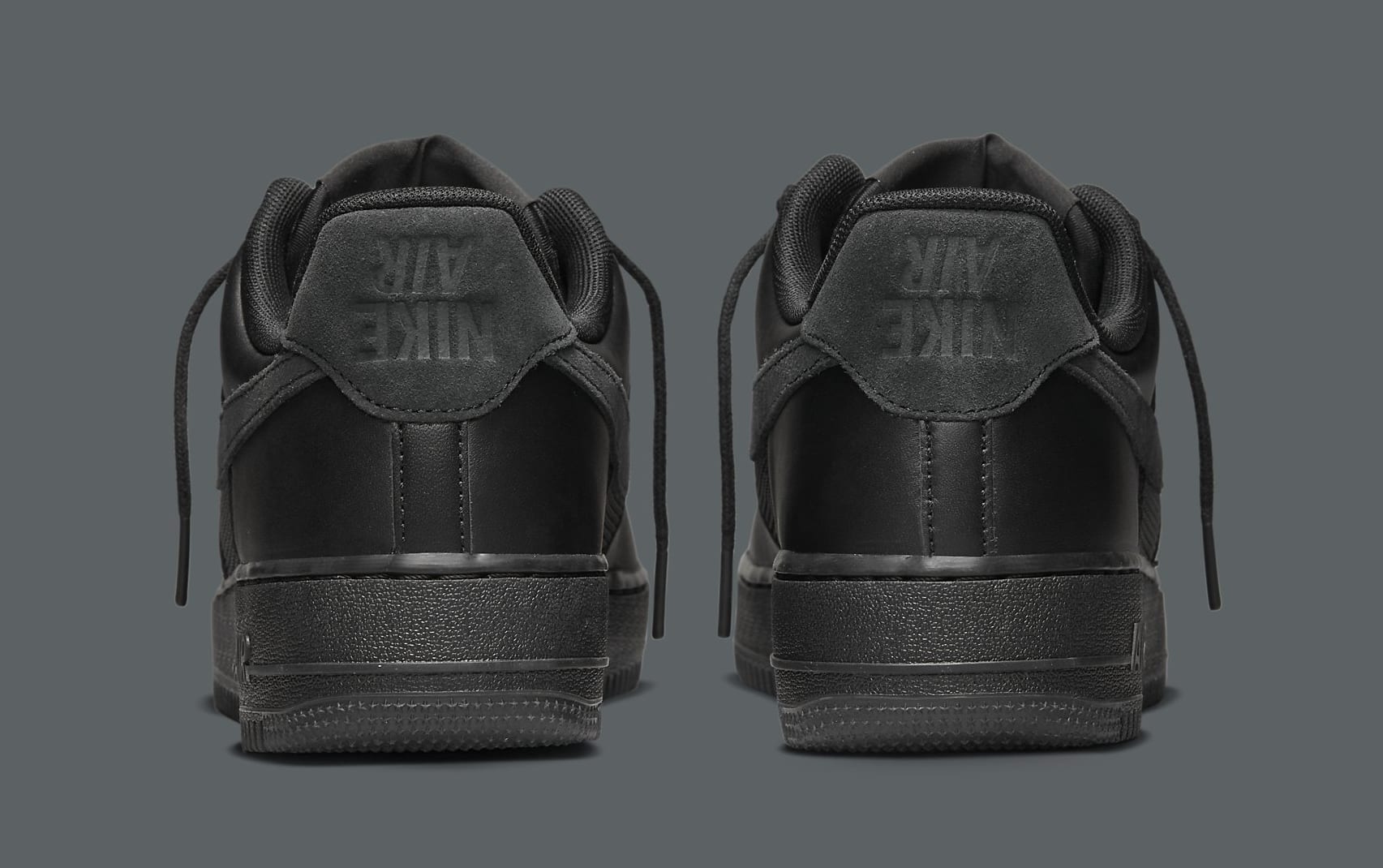 Slam Jam x Nike Air Force 1 Low 'Black' DX5590 001 Heel