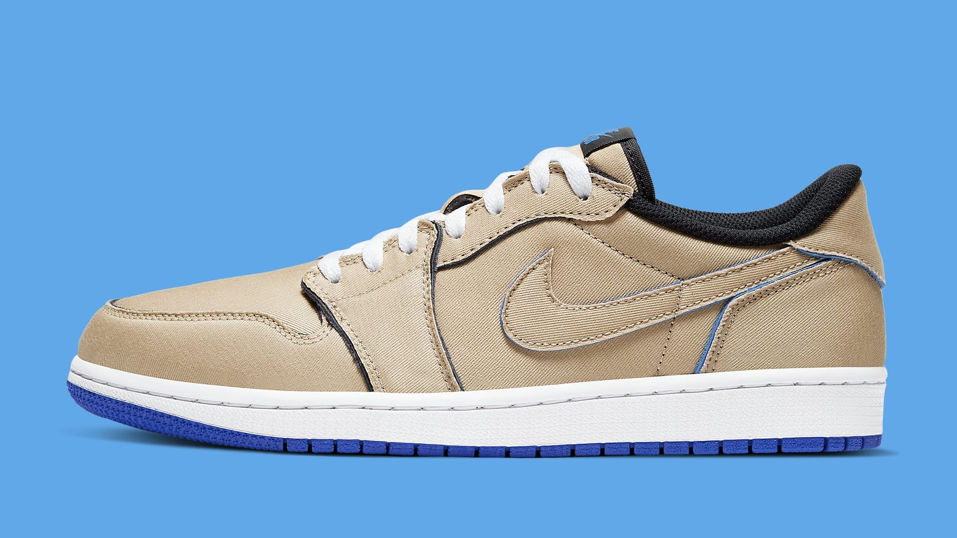 nike sb air jordan 1 low qs desert ore royal blue