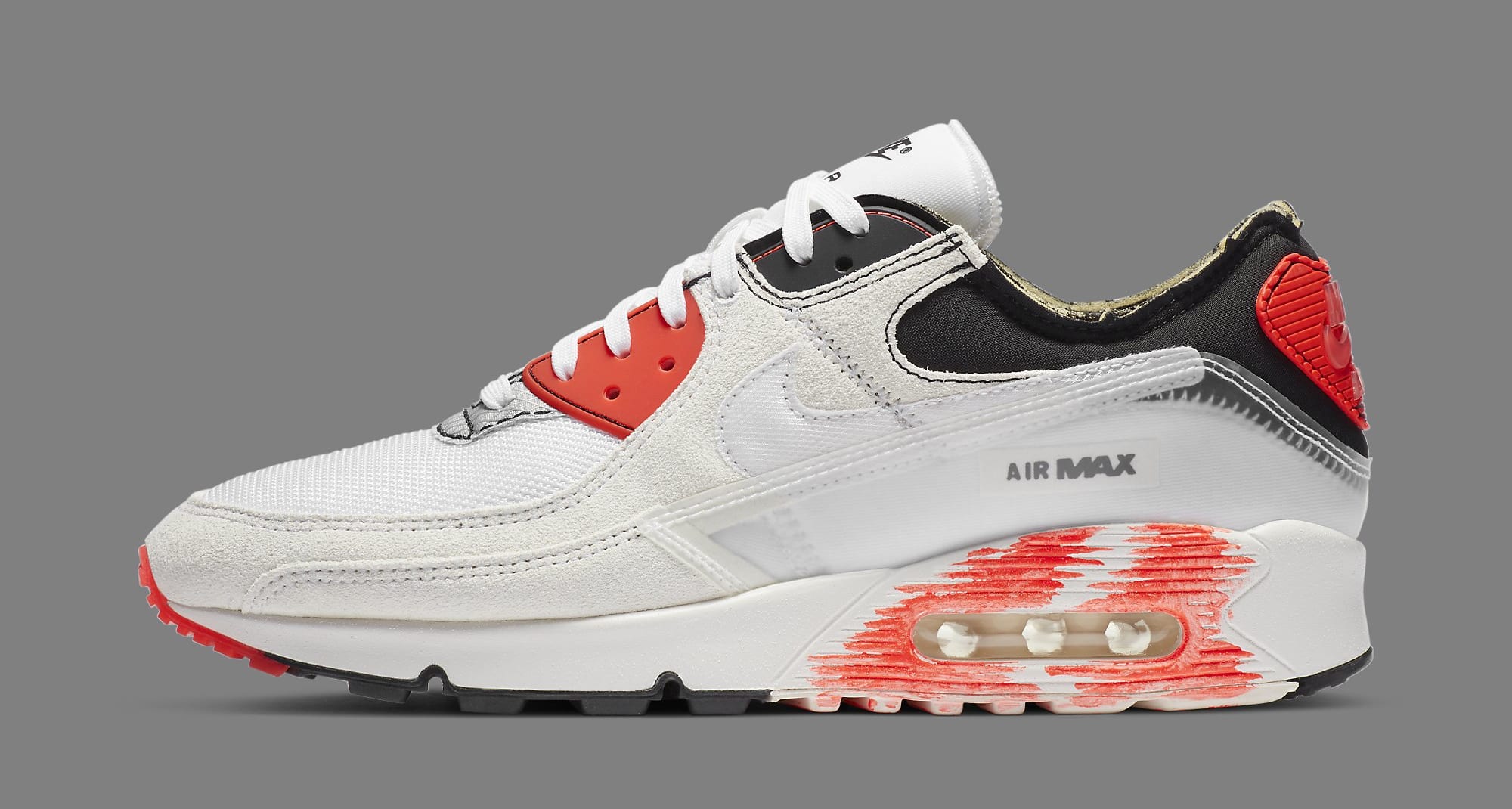 Nike Air Max Iii Prm 90 Archetype White Bright Crimson Shoes Size ...