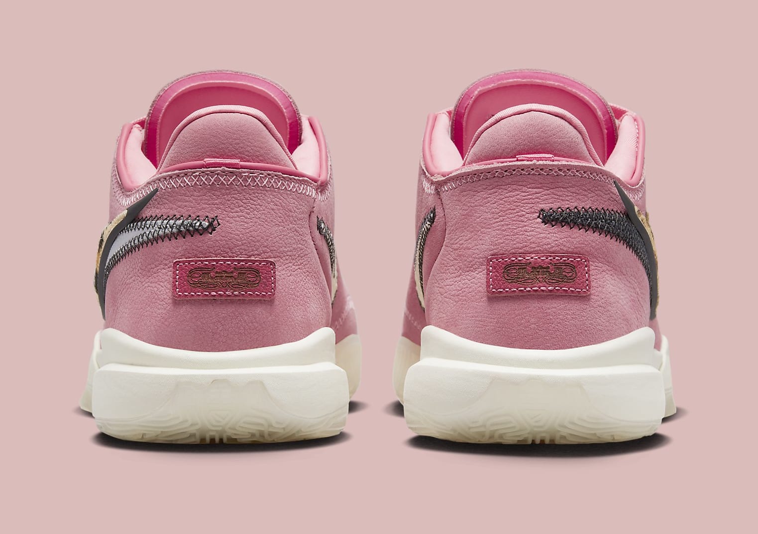 Nike LeBron 20 'Pink Diamond' DQ3828 900 Heel