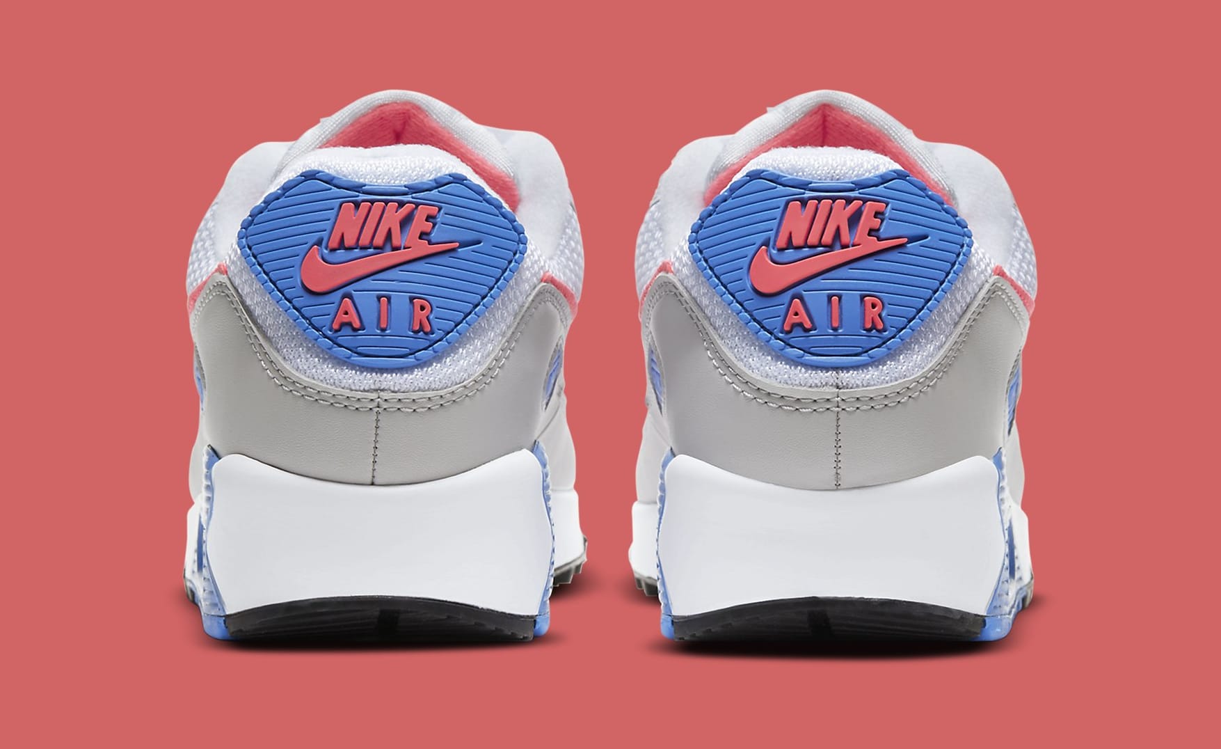 Nike Air Max 90 'Hot Coral' DA8856-100 (Heel)