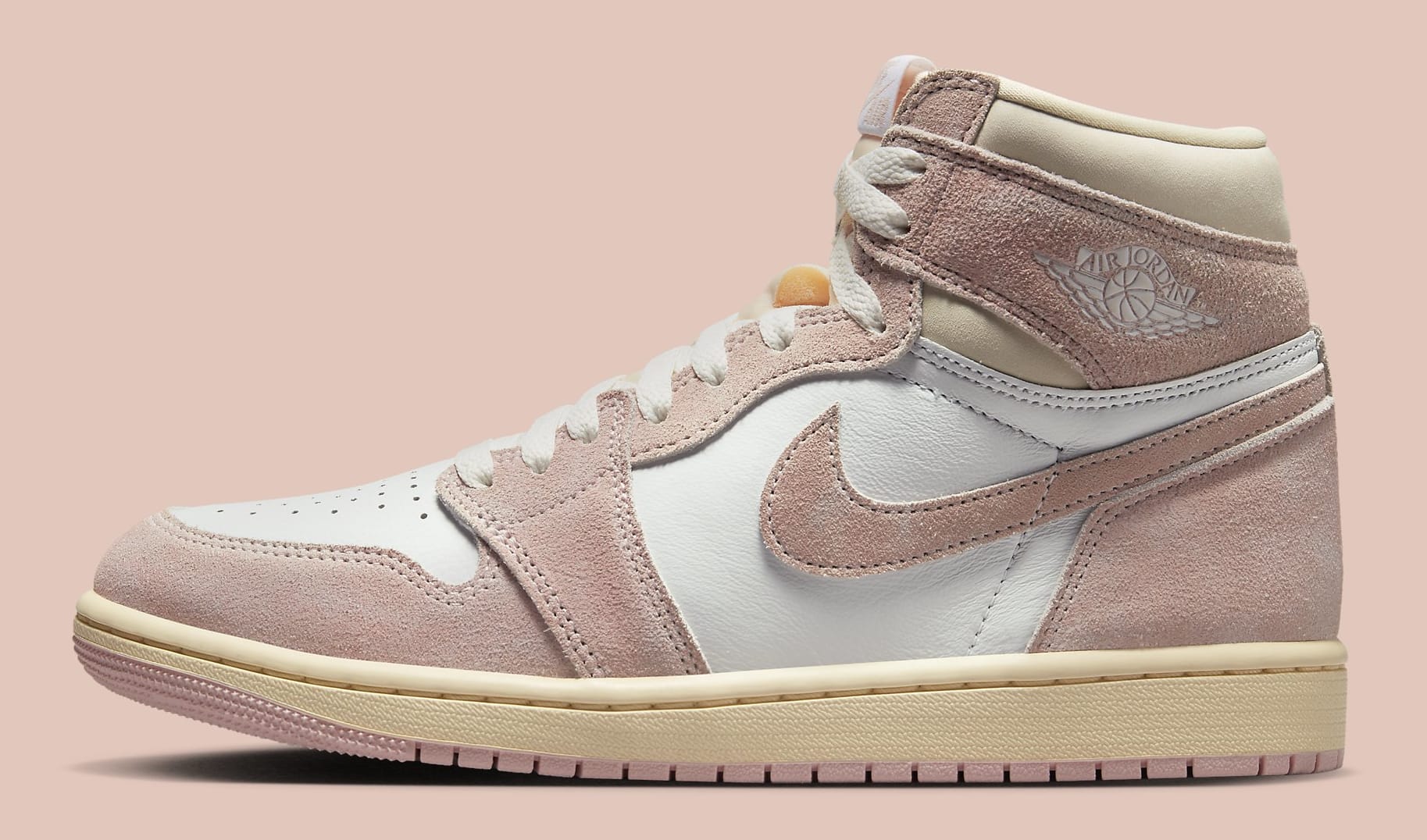 'Washed Pink' Air Jordan 1 High Releases This Month Arriving in women's