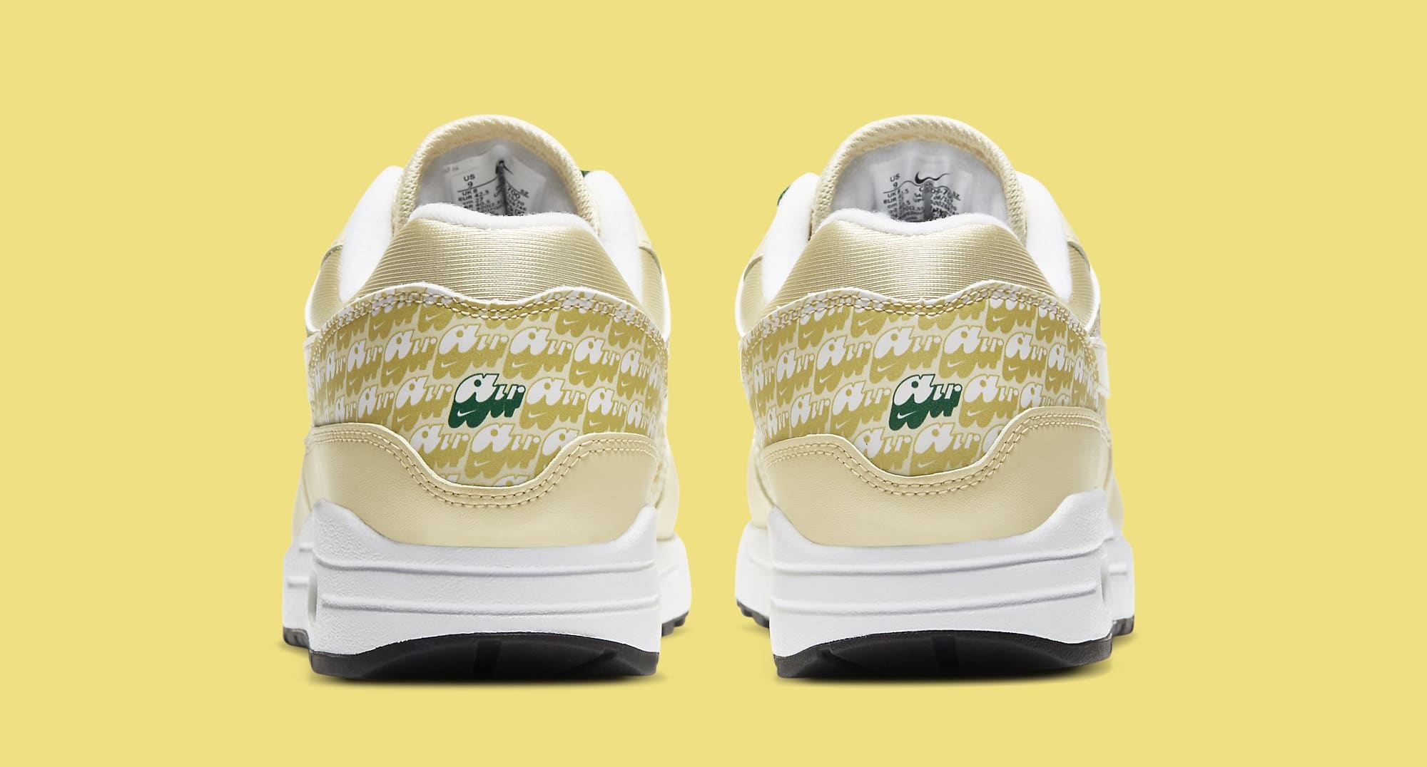 Nike Air Max 1 'Lemonade' CJ0609-700 Heel