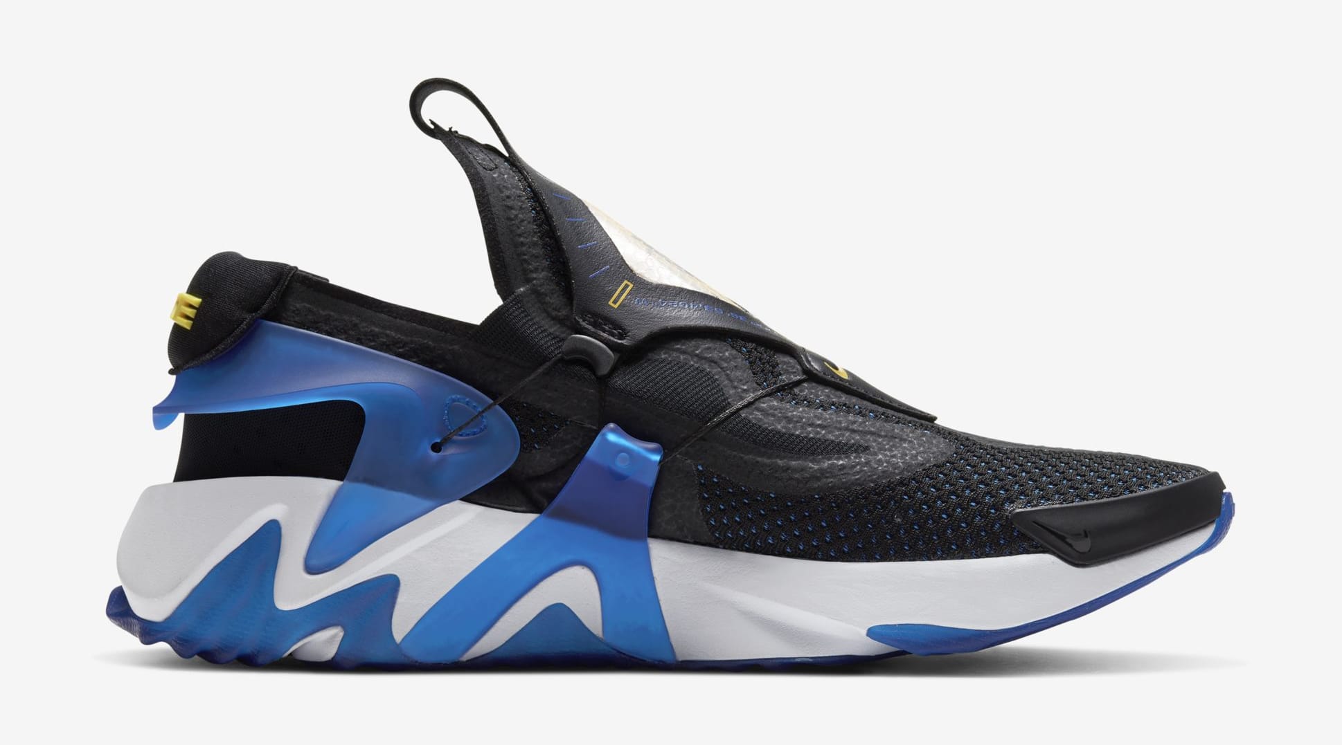 Nike Adapt Huarache 'Black/Racer Blue 