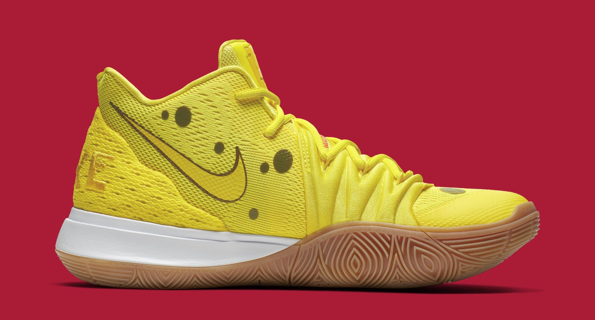 SEPATU BASKET KYRIE 5 SPONGEBOB SQUAREPANTS