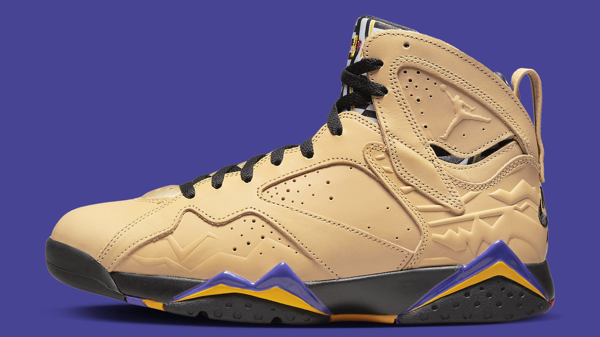 tan jordan 7s