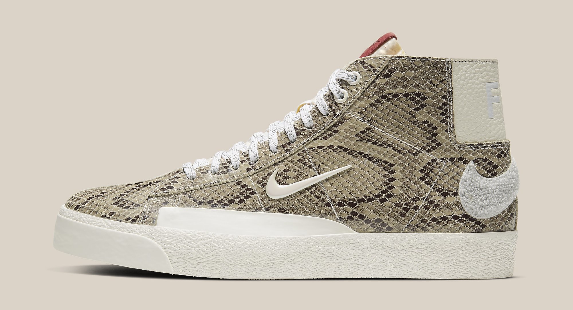 nike high top snakeskin