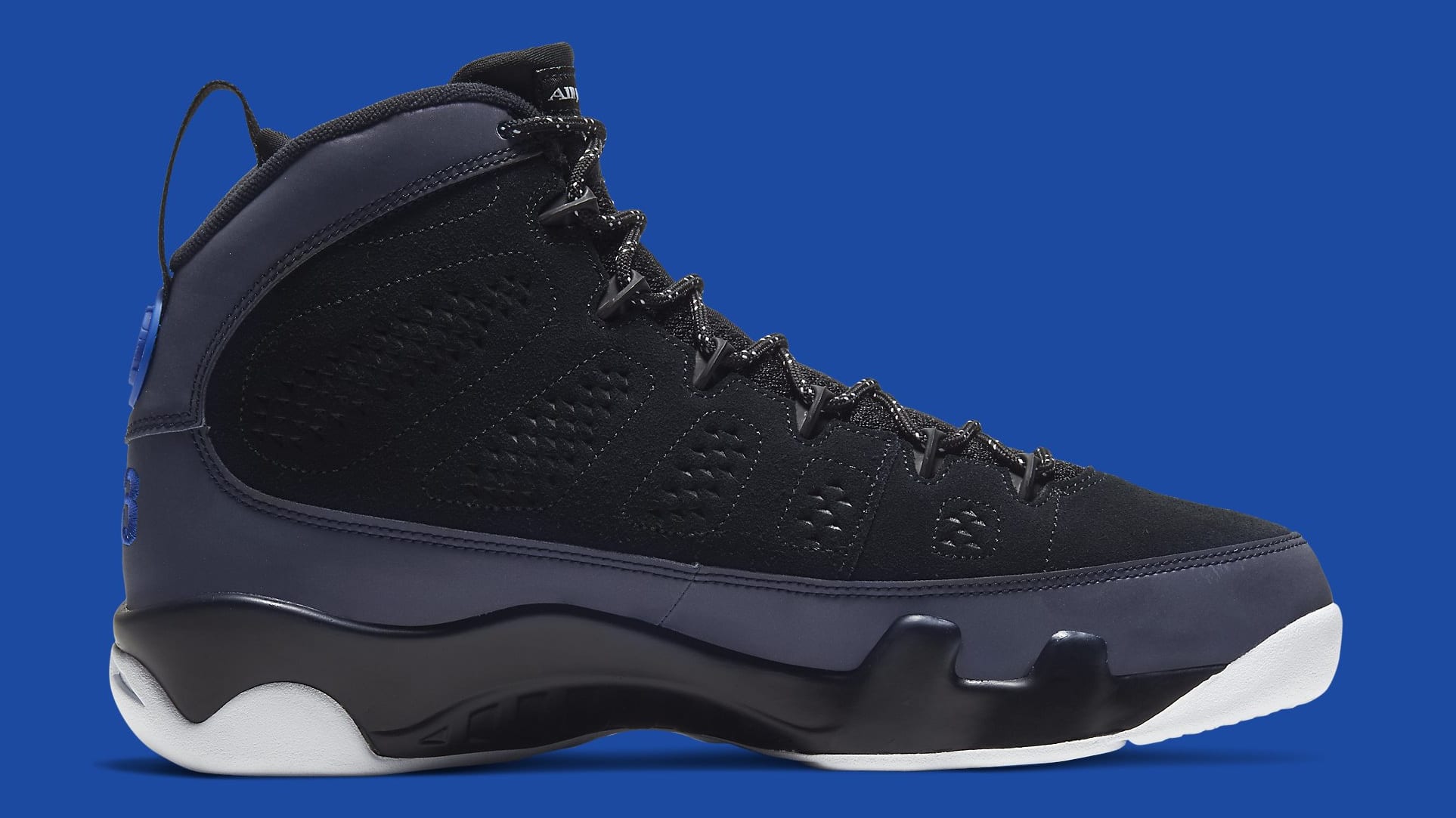 blue and black 9s