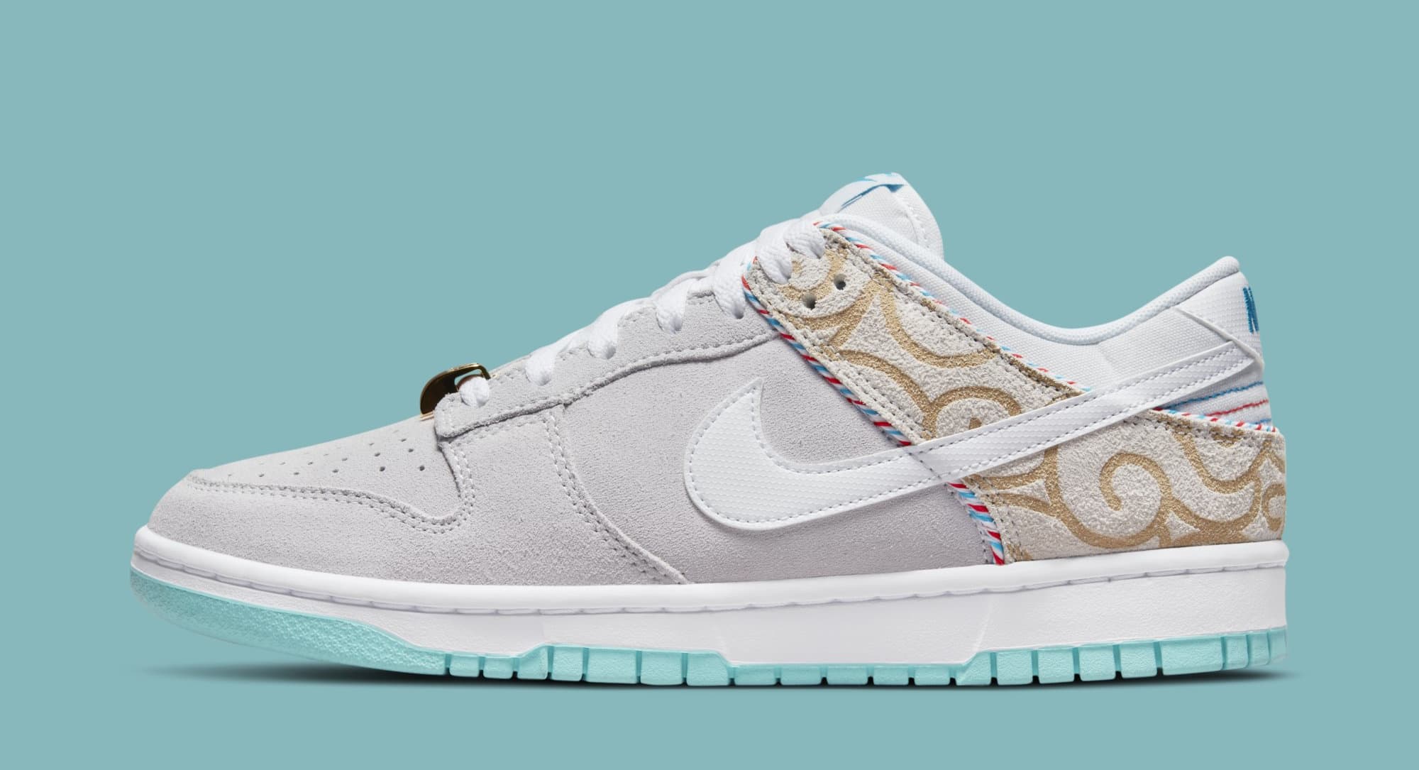 Nike Dunk Low 'Barbershop' Grey DH7614-500 (Lateral)