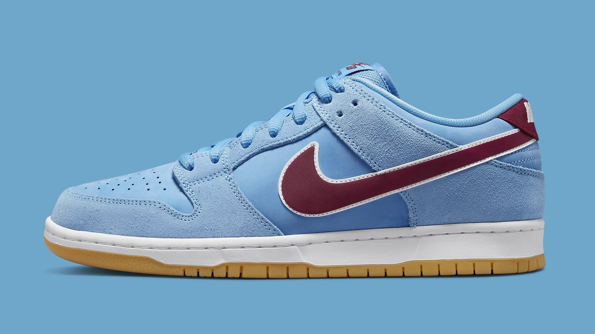 Nike SB Dunk Low 'Phillies' DQ4040 400 Lateral