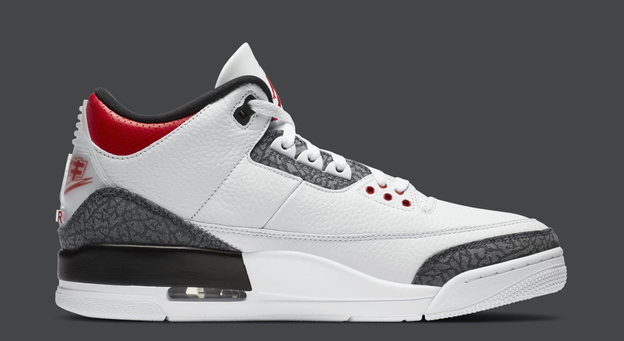 fire red jordan 3 japan