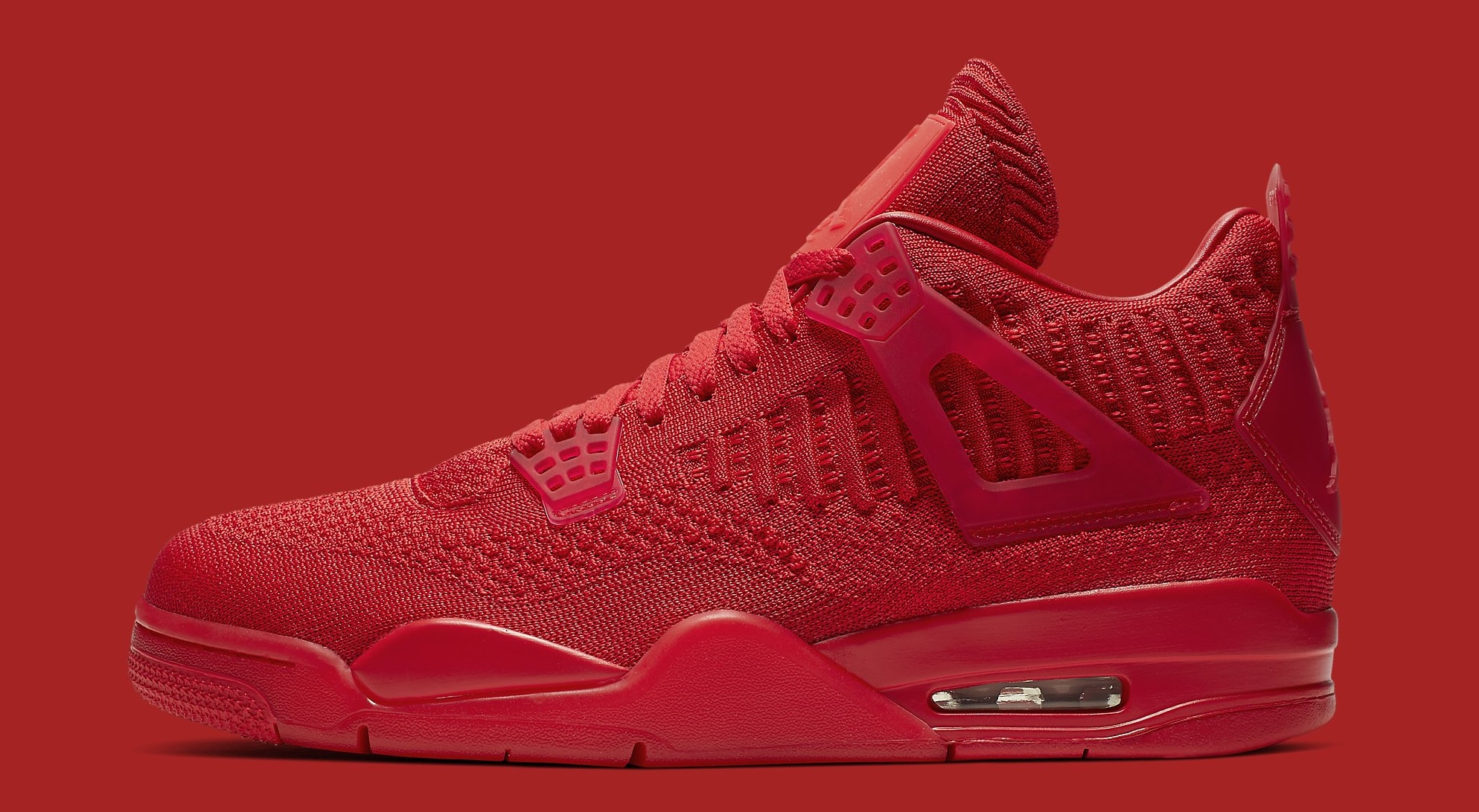 flyknit jordan 4 red