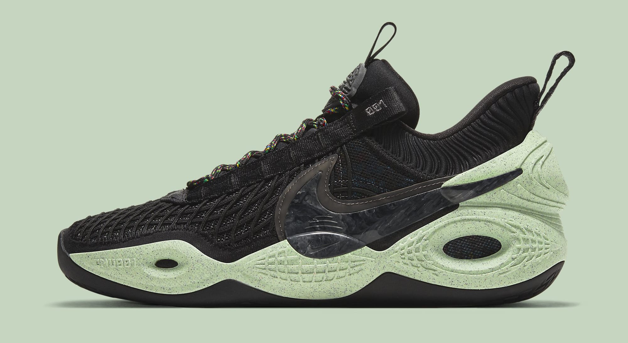 Nike Cosmic Unity 'Green Glow' DA6725-001 Lateral