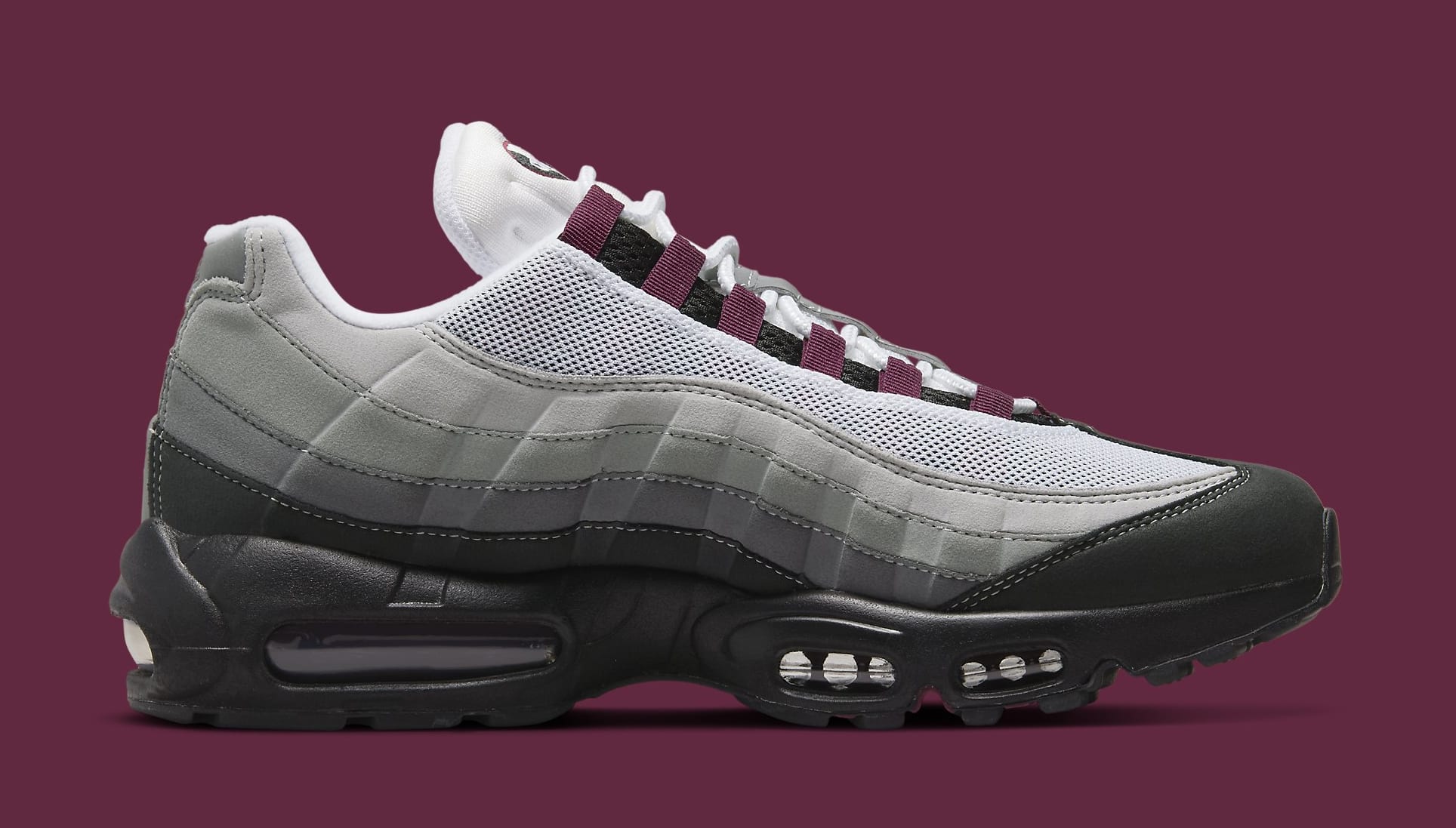 Nike Air Max 95 Dark Beetroot Dq9001 001 Medial