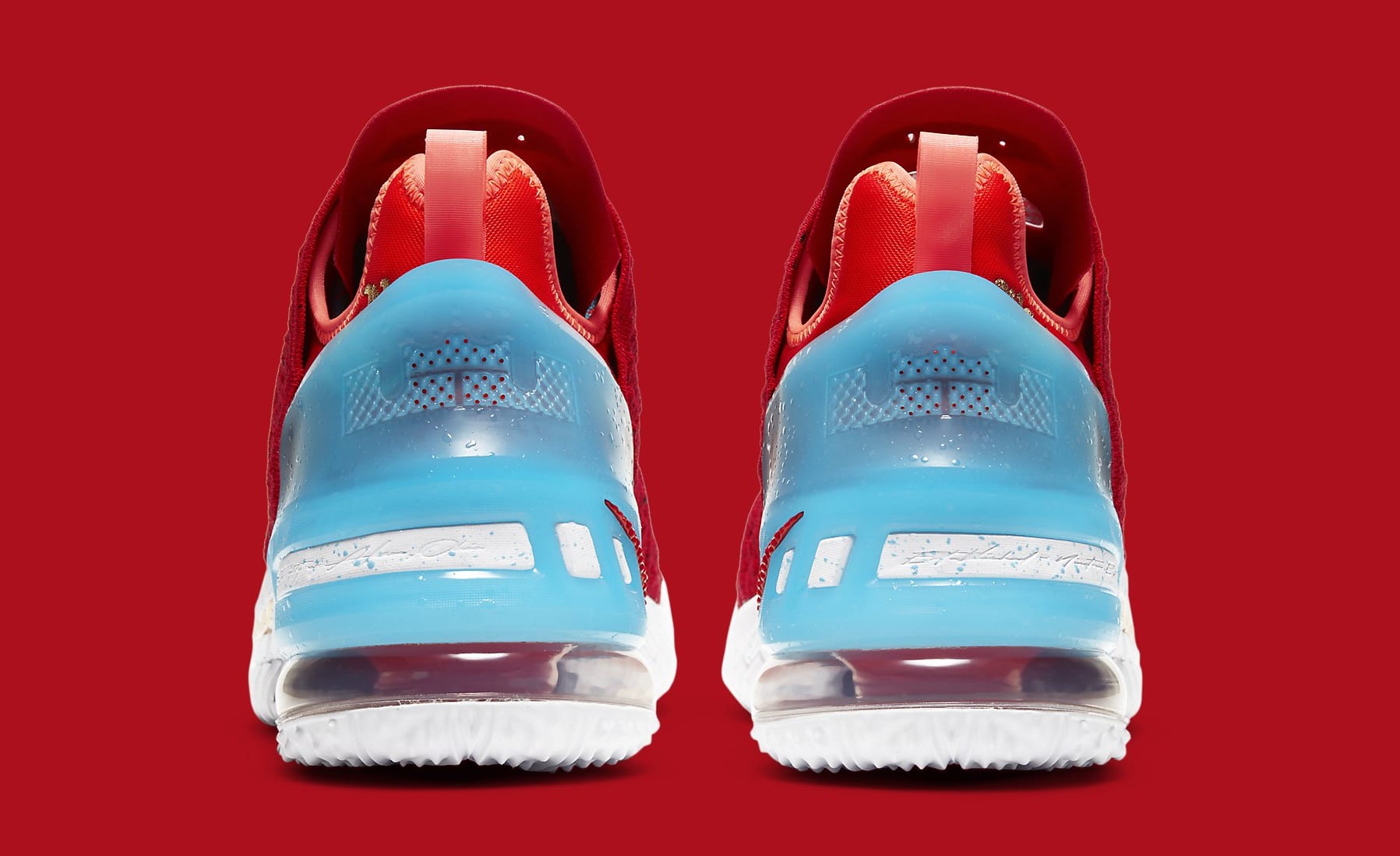Nike LeBron 18 'Chinese New Year' CW3155-600 Heel
