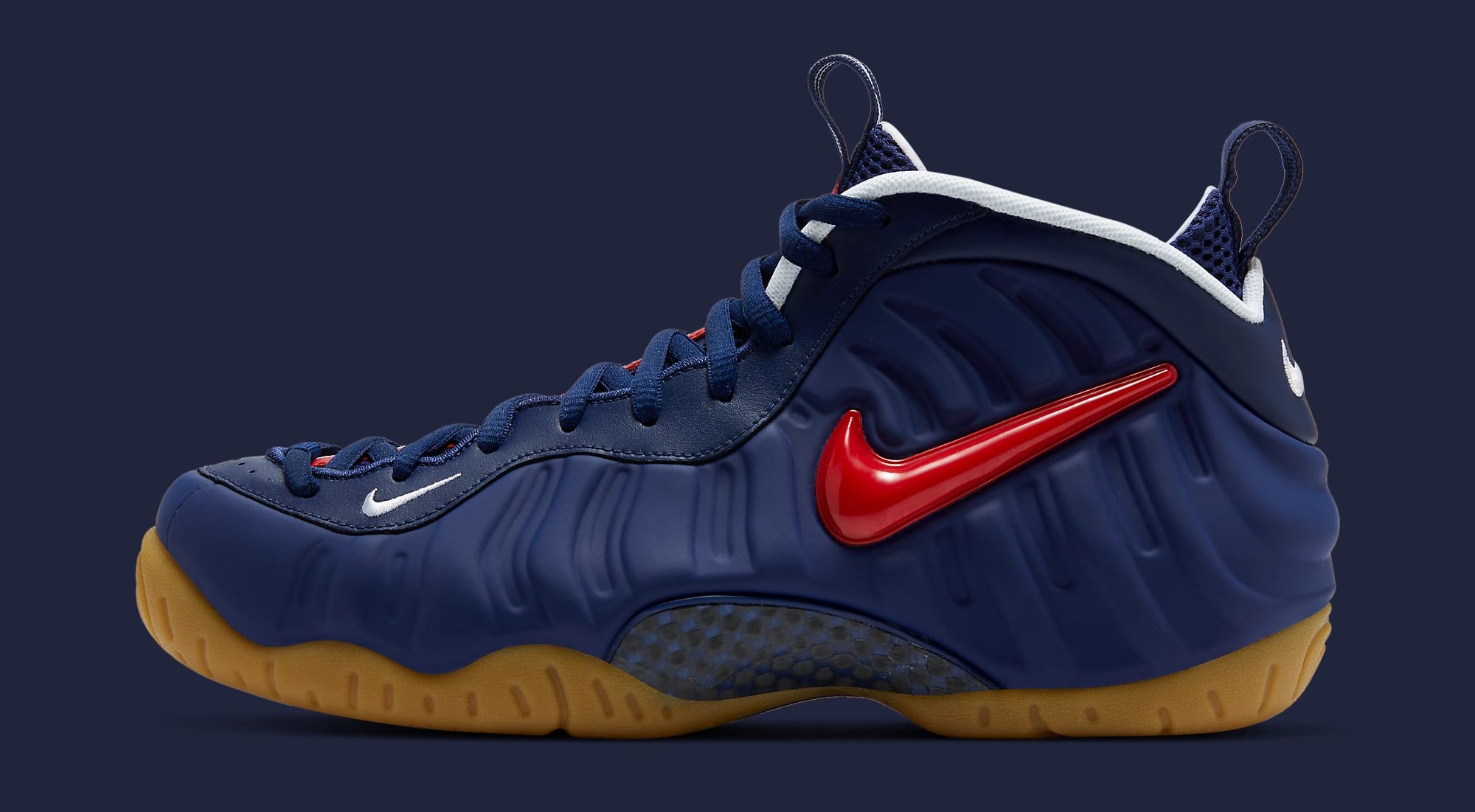 nike foamposite blue void