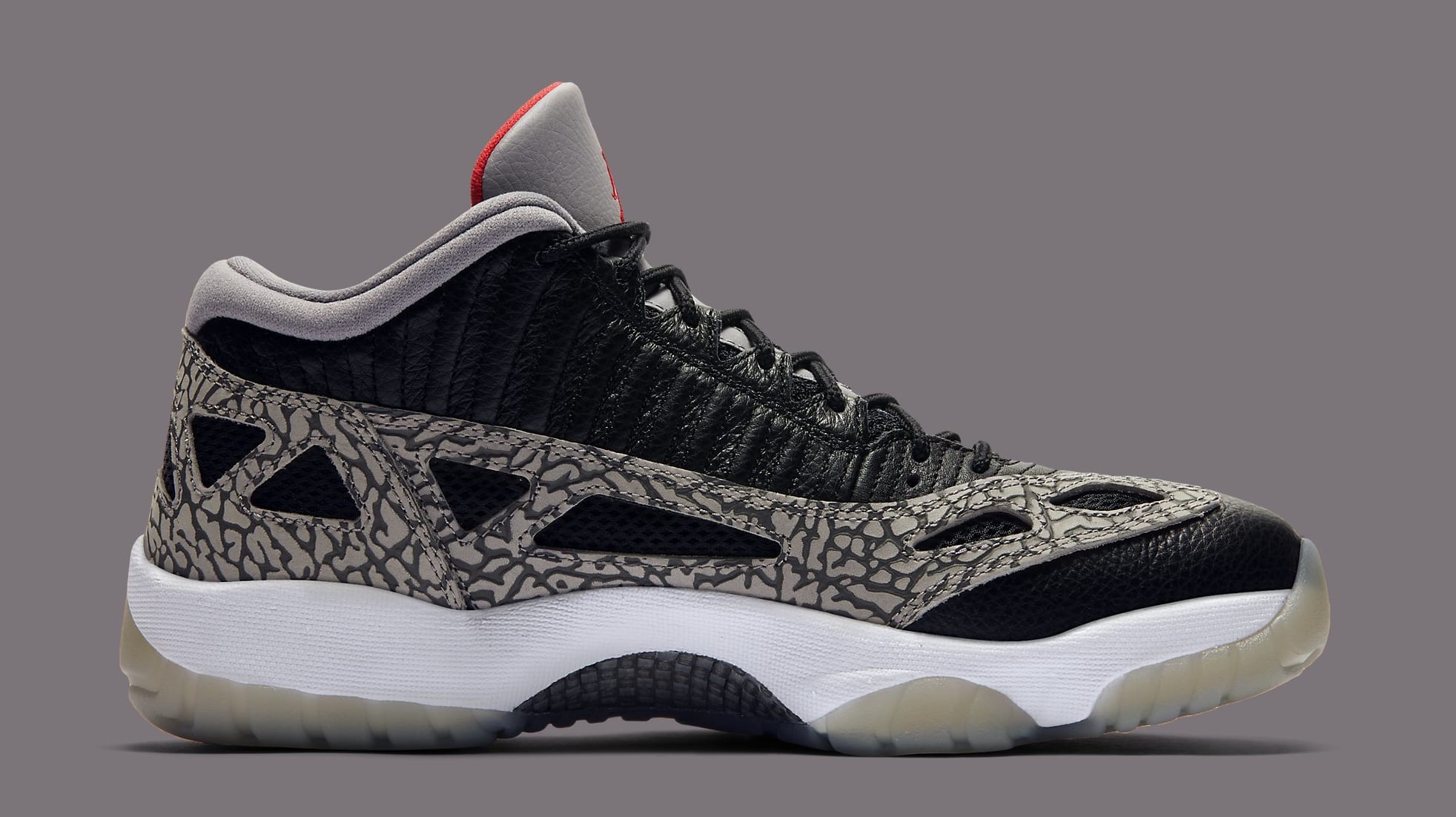 jordan 11 low elephant print