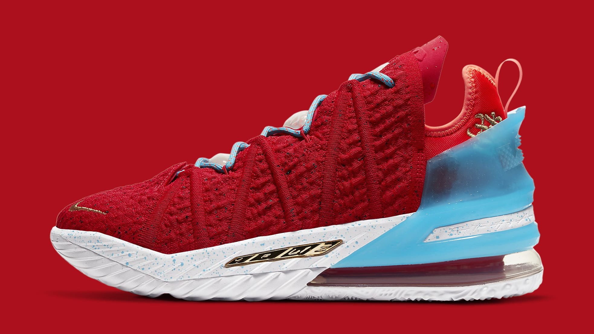 Nike LeBron 18 'Chinese New Year' CW3155-600 Lateral