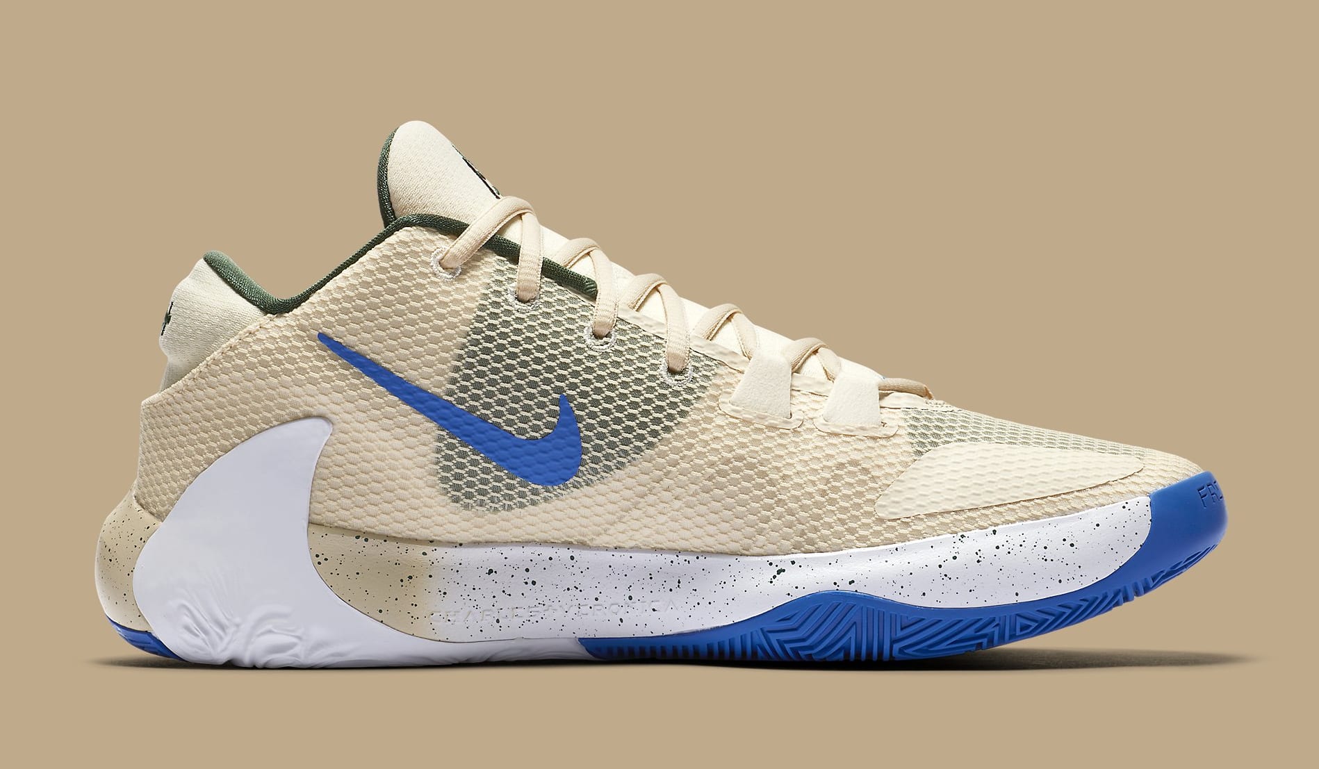 Giannis' Nike Zoom Freak 1 Gets &quot;Cream City&quot; Colorway: Photos