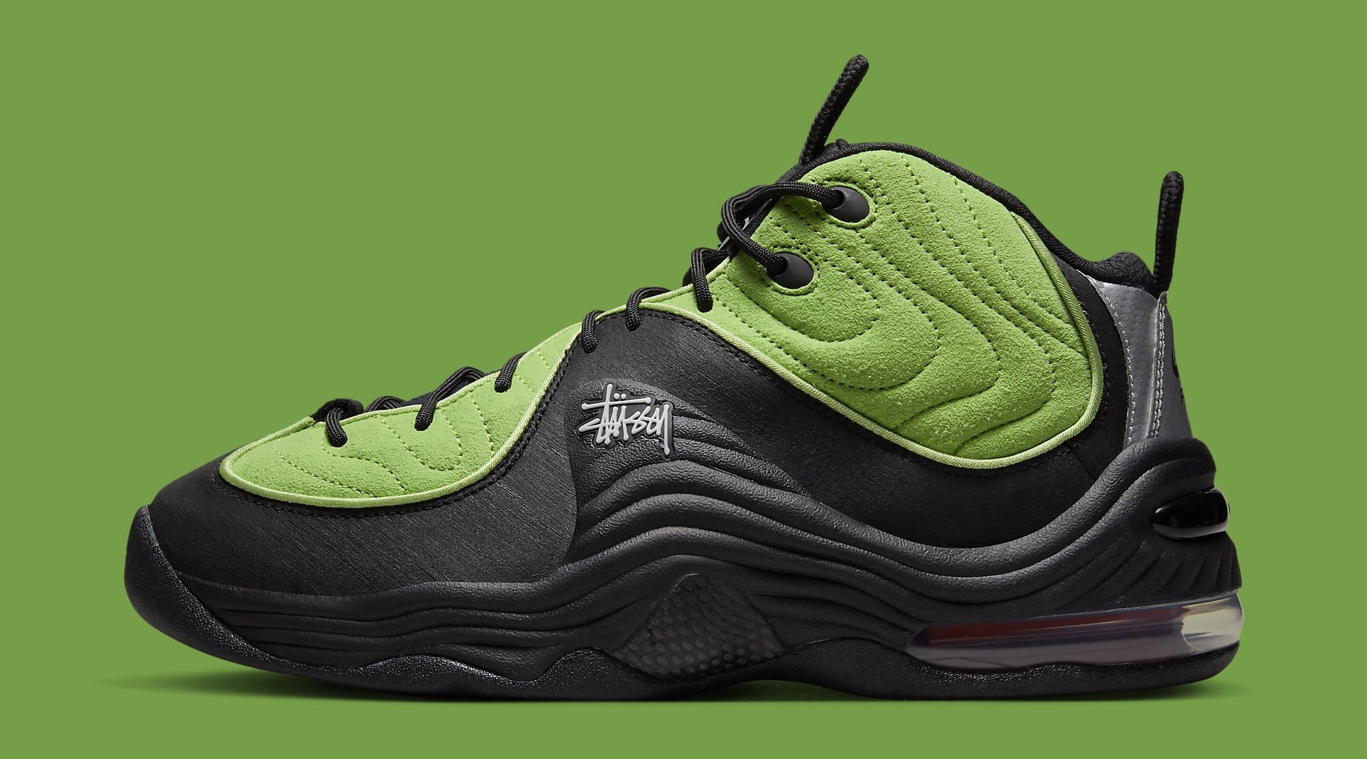 アイボリー×レッド NIKE × STUSSY Air penny2 エアペニー2 黒 ブラック