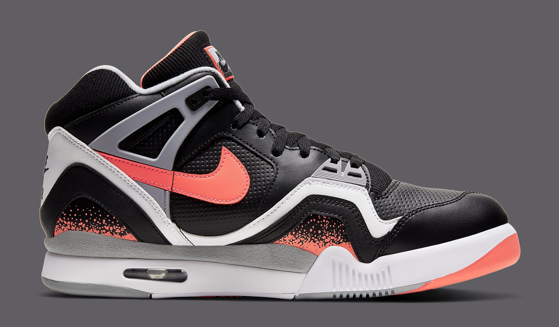 nike air tech black lava