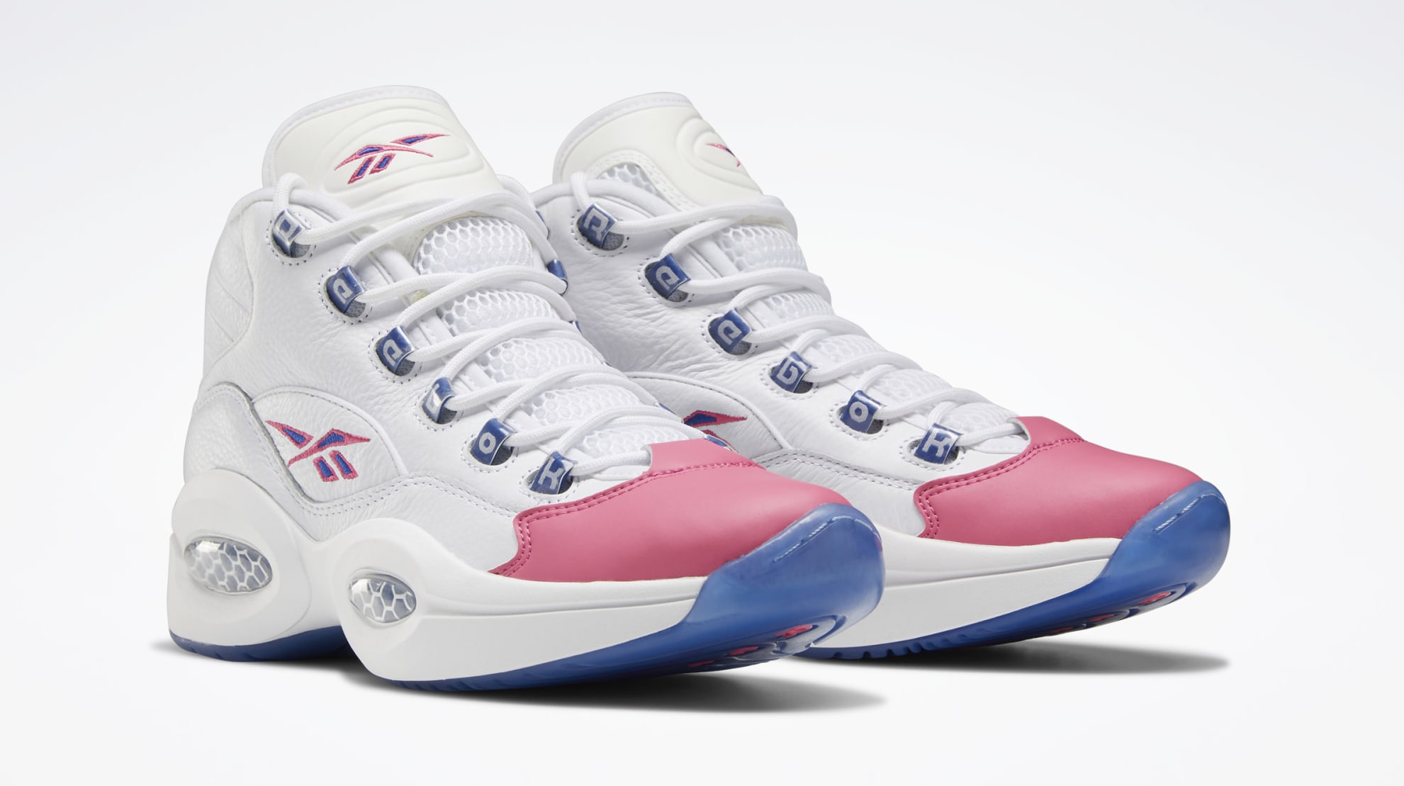 Eric Emanuel x Reebok Question Mid 'Pink' Release Date FX7441 | Sole Collector