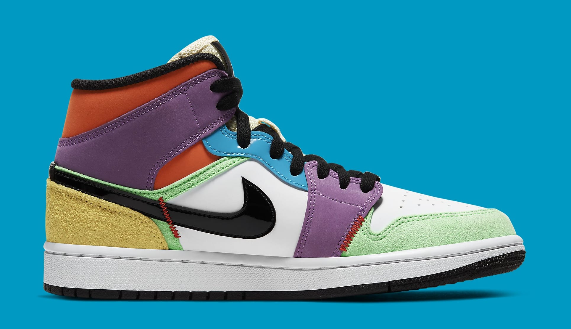 women's multicolor jordan 1