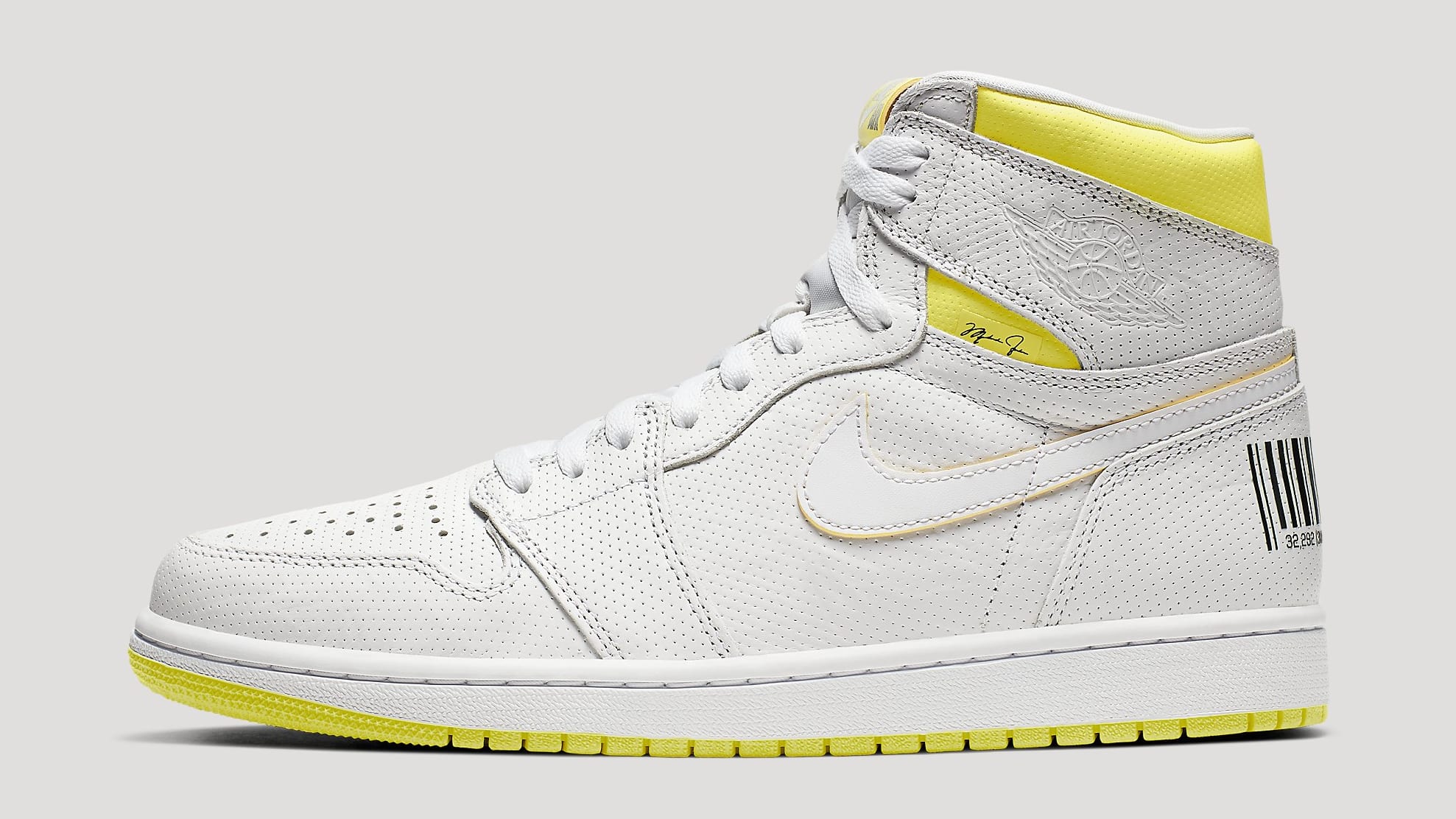 jordan 1s white and yellow