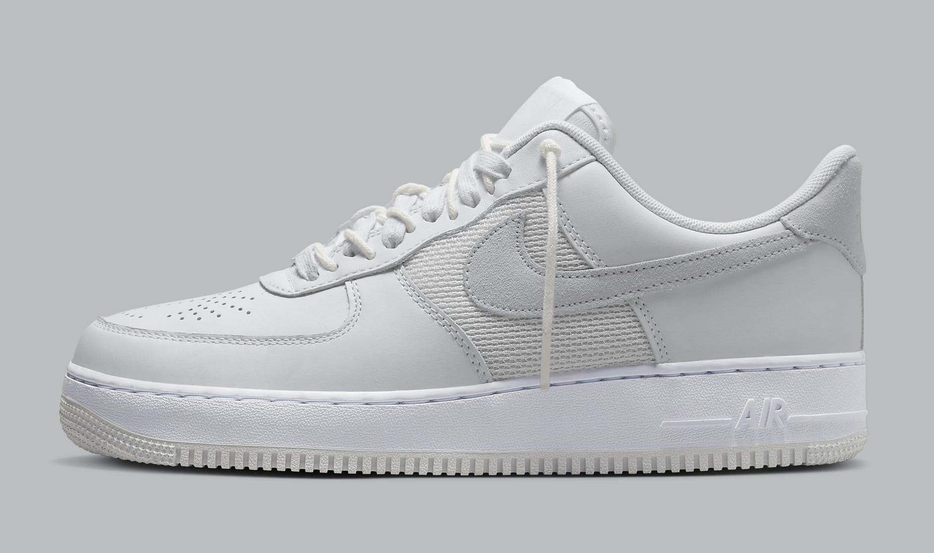 Slam Jam x Nike Air Force 1 Low 'White' DX5590 100 Lateral
