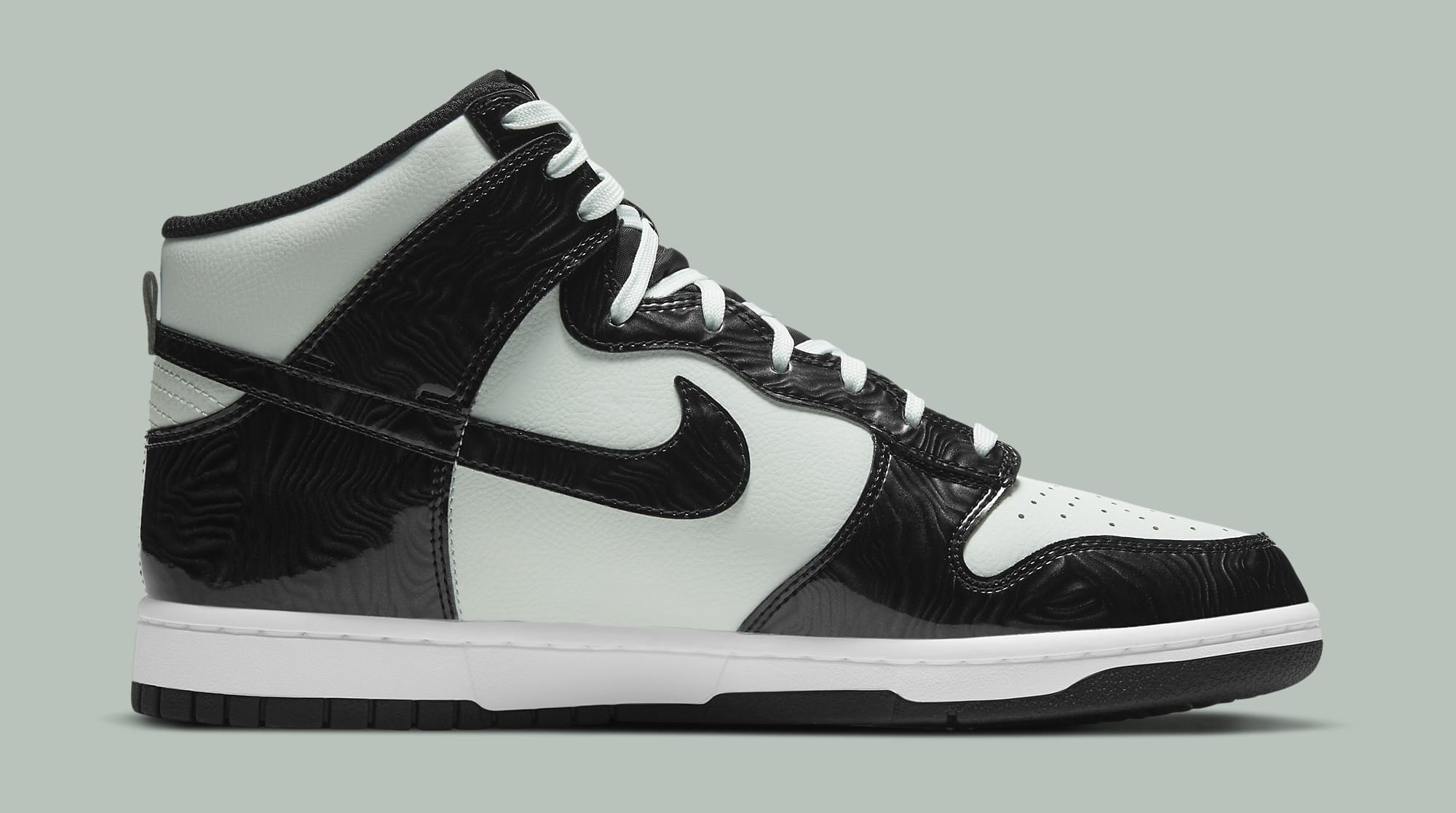 nike dunk high se all star barely green