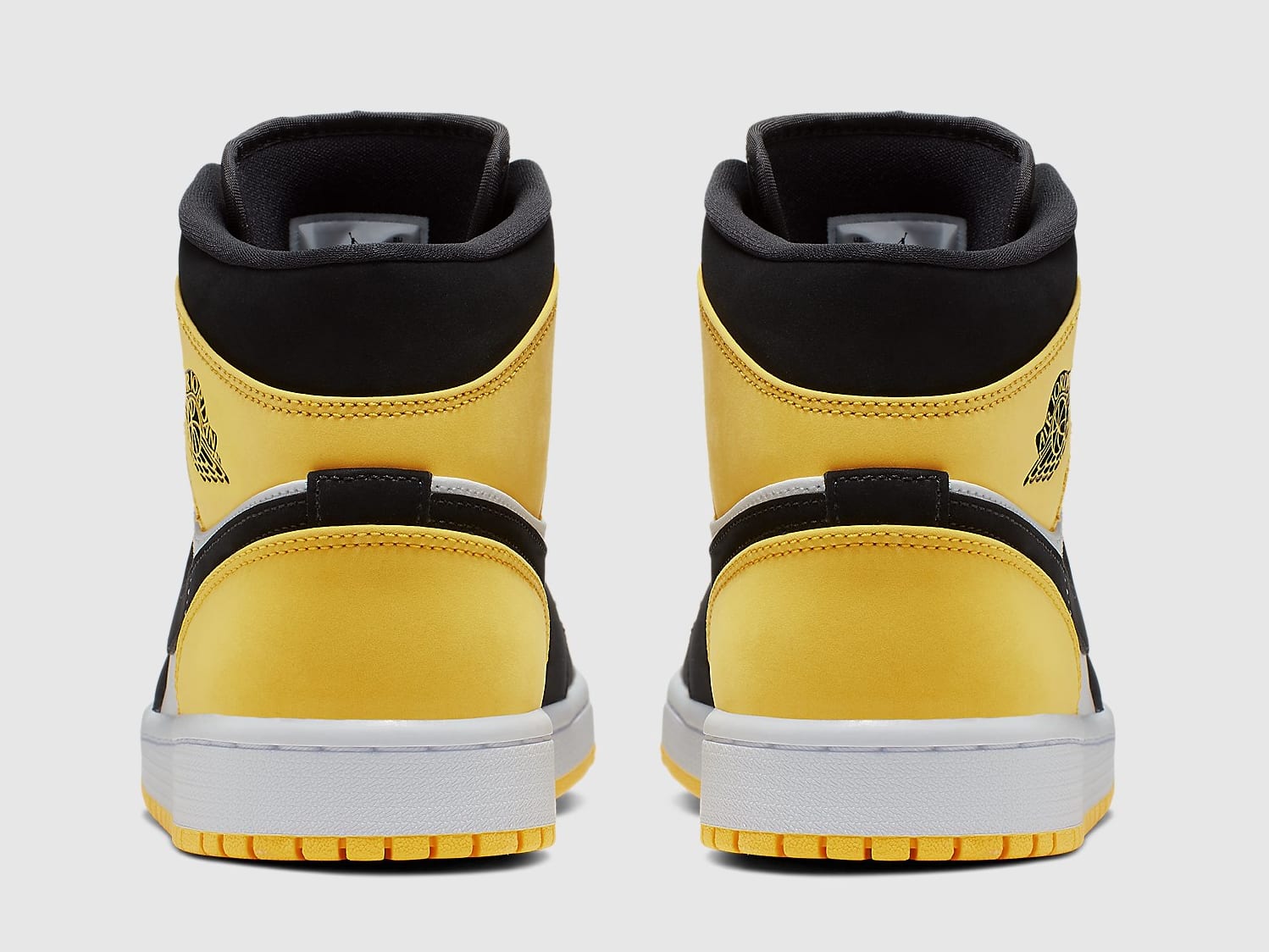 air jordan 1 mid yellow toe release date