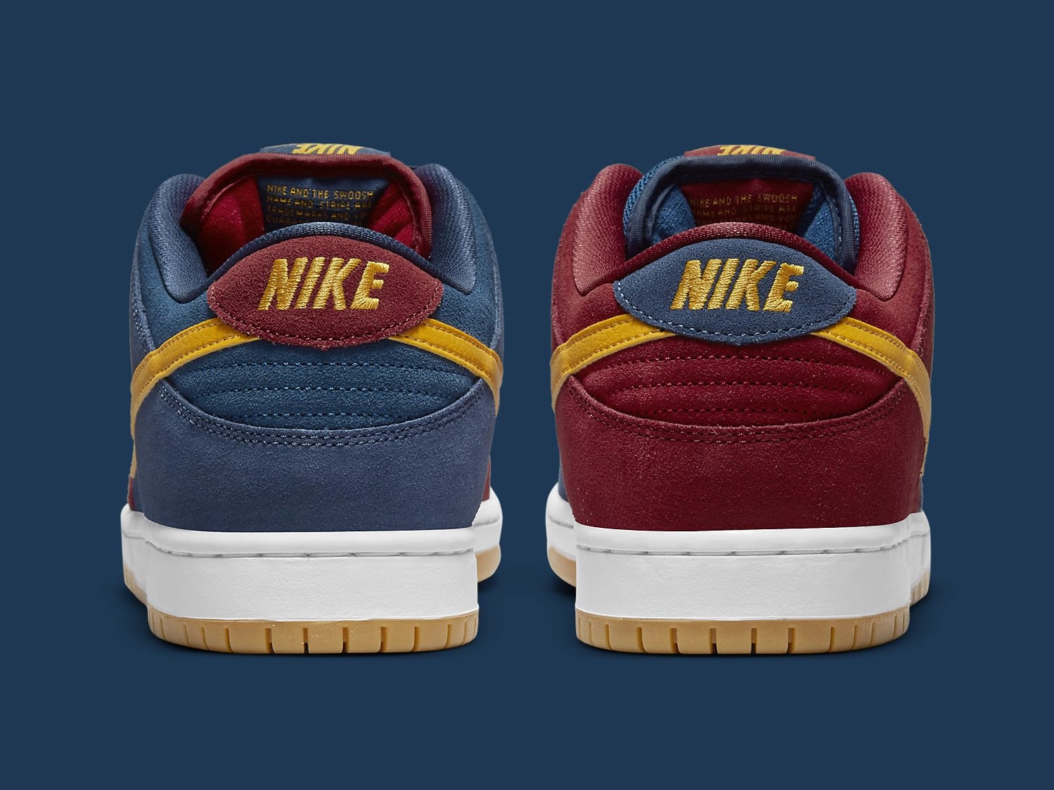 dunk barcelona on feet