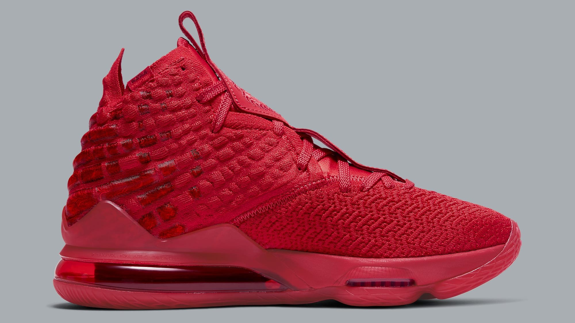 Nike LeBron 17 Red Carpet Release Date BQ3177-600 Medial