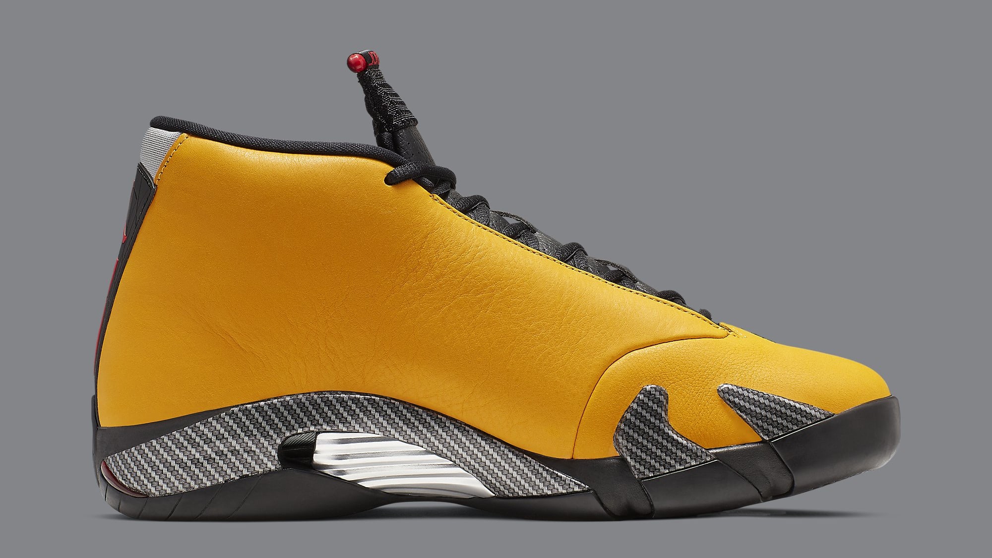 yellow and purple jordan 14