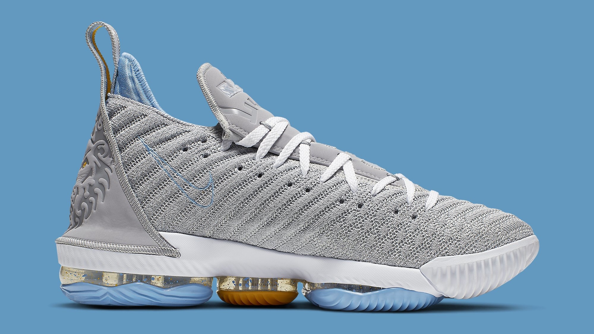 lebron 16 blue and grey