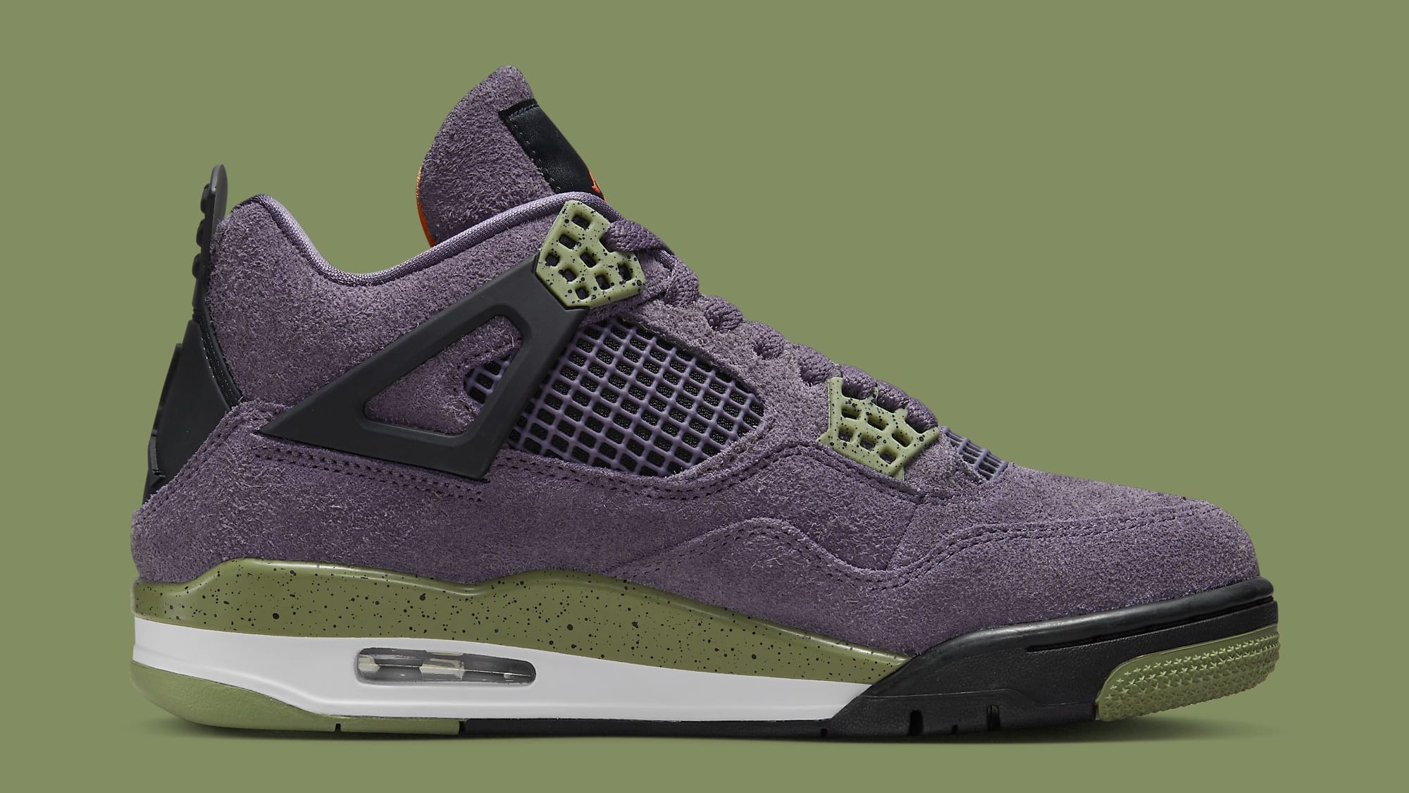 jordan 4 purple and green