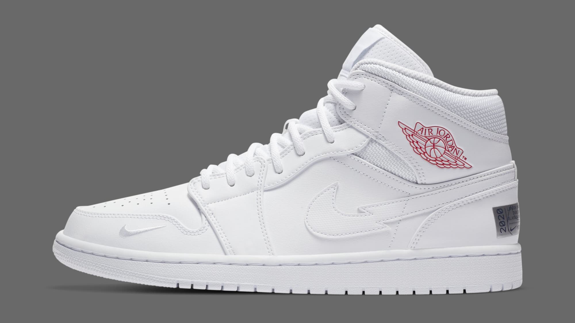 Air Jordan 1 Mid &quot;Euro Tour&quot; Features New Nike Swoosh: Photos