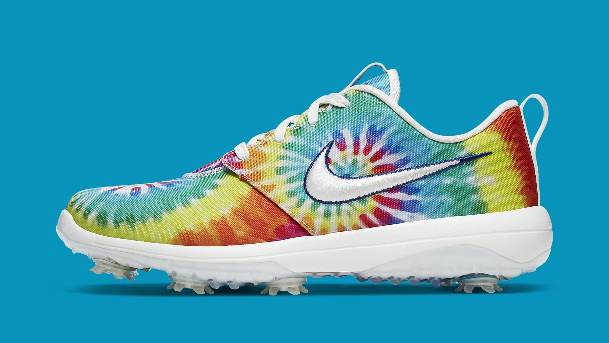 nike roshe golf shoes tie dye