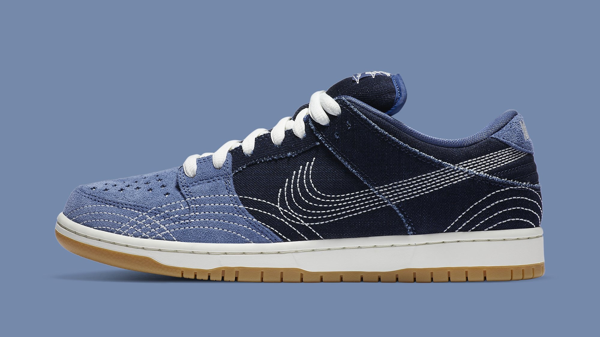 nike sb dunk low denim sashiko